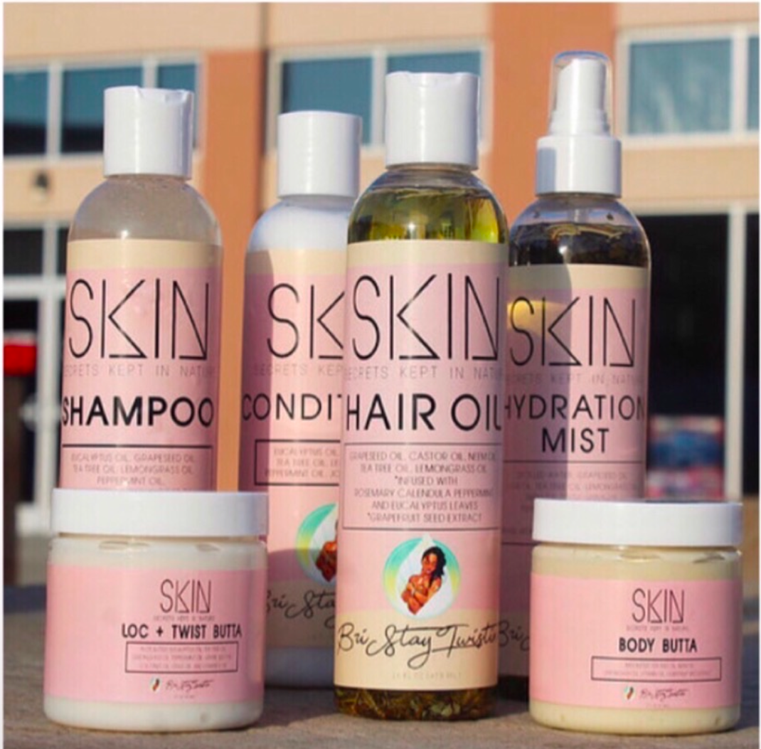 Secrets Kept in Nature 5-Step Natural Hair & Loc Care System and Free Body Butter