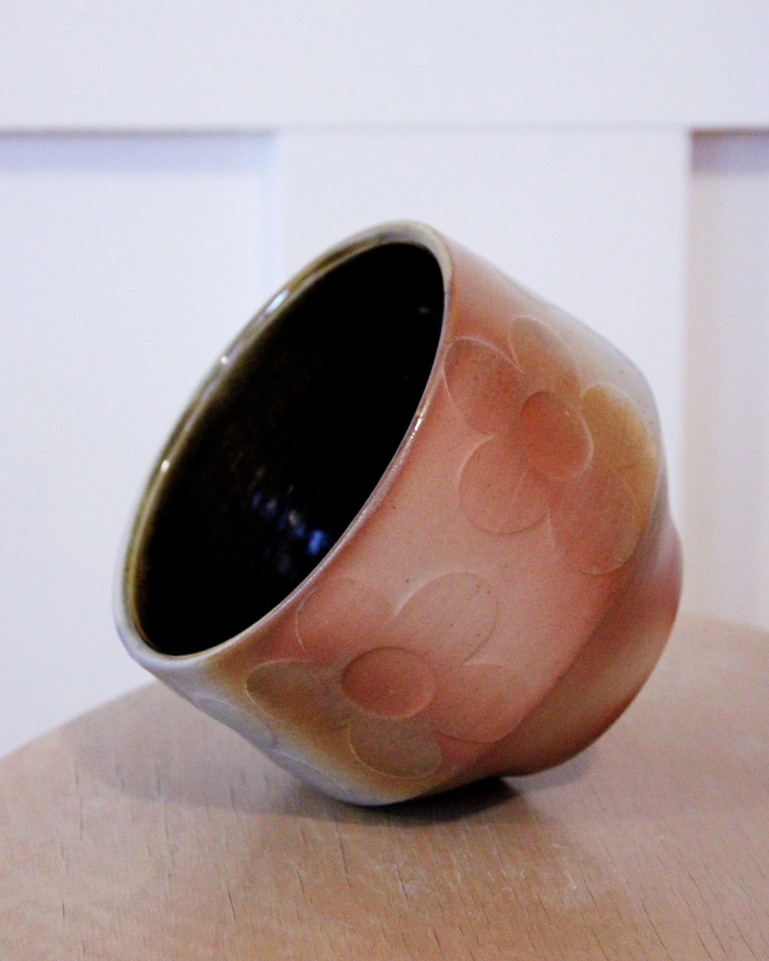 Soda Fired Flower Teabowl