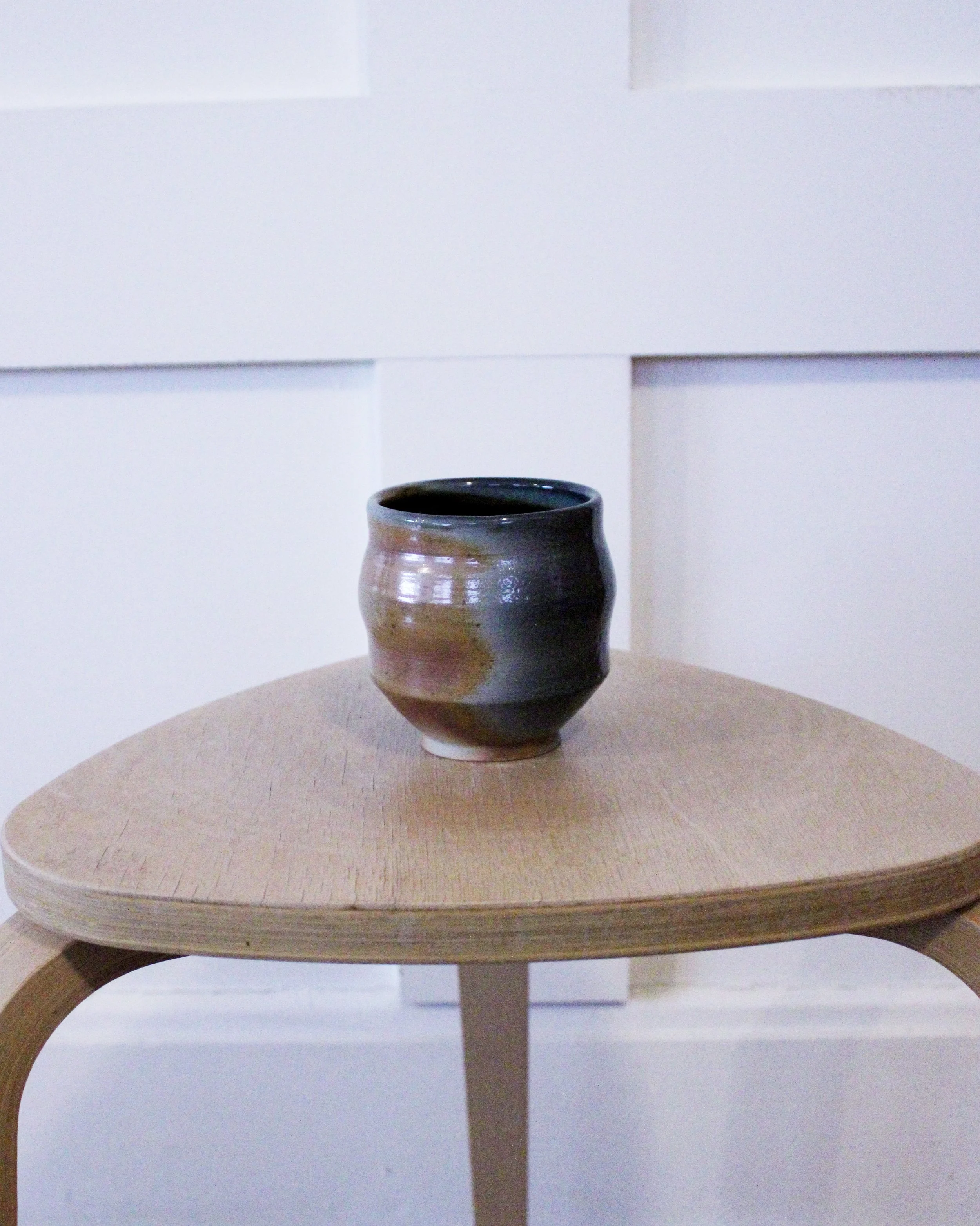 Soda Fired Curved Cup