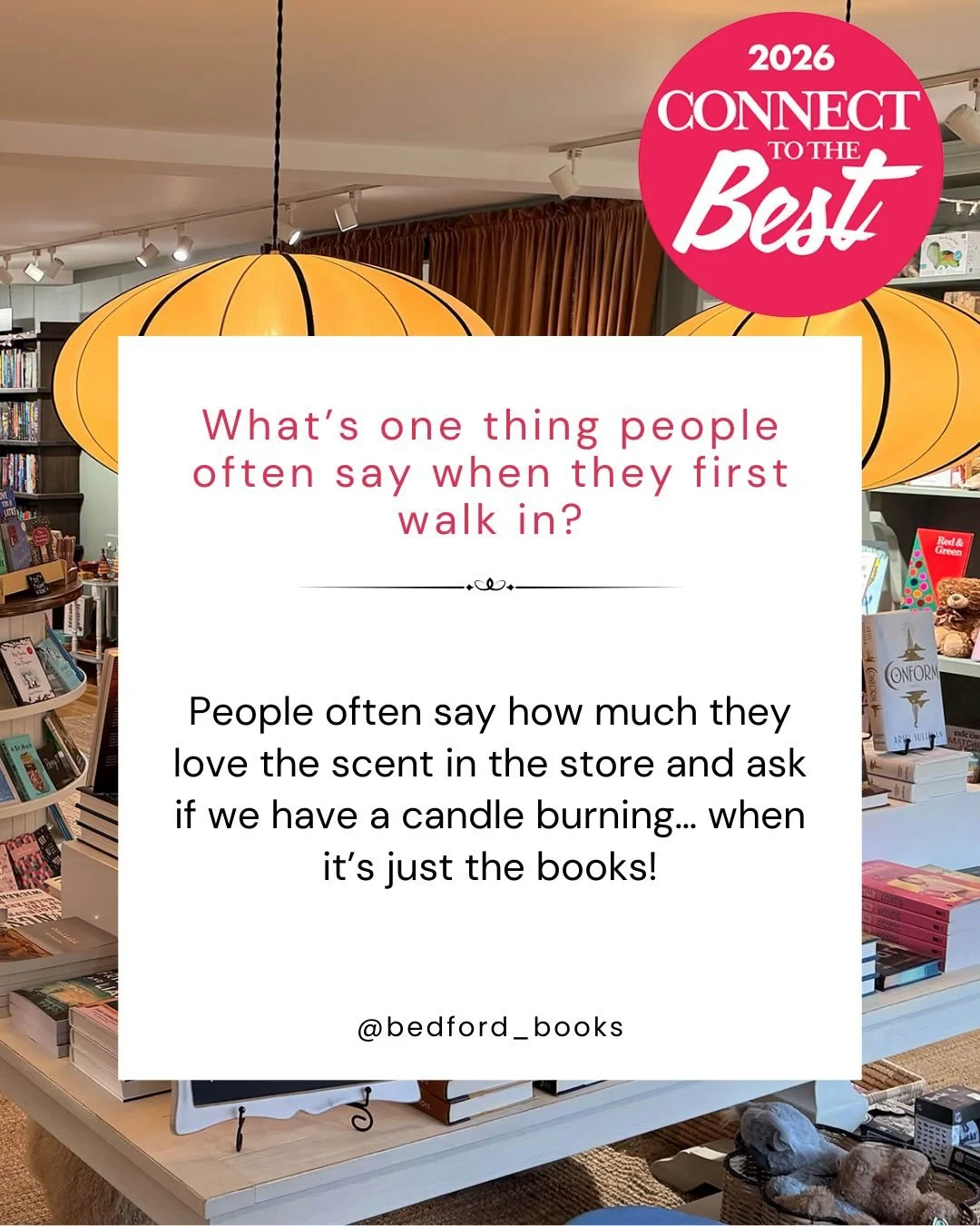 Such an honor to have Bedford Books included in @connecttomag&rsquo;s 2026 Ones to Watch ✨

I had so much fun being interviewed and appreciated the chance to reflect on the past year. We talked about everything from the behind-the-scenes reality of r
