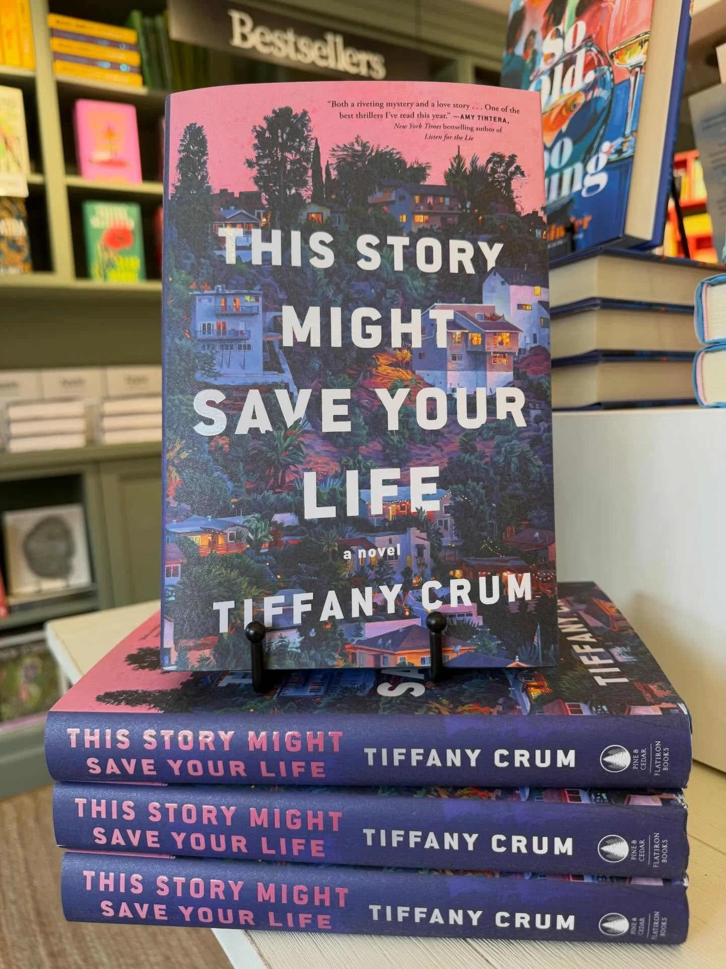 If you love a twisty thriller with heart, pick up 𝘛𝘩𝘪𝘴 𝘚𝘵𝘰𝘳𝘺 𝘔𝘪𝘨𝘩𝘵 𝘚𝘢𝘷𝘦 𝘠𝘰𝘶𝘳 𝘓𝘪𝘧𝘦 by @bytiffanycrum. 💥💛📚

Best friends Benny and Joy host a wildly popular podcast sharing &ldquo;against all odds&rdquo; survival stories, f