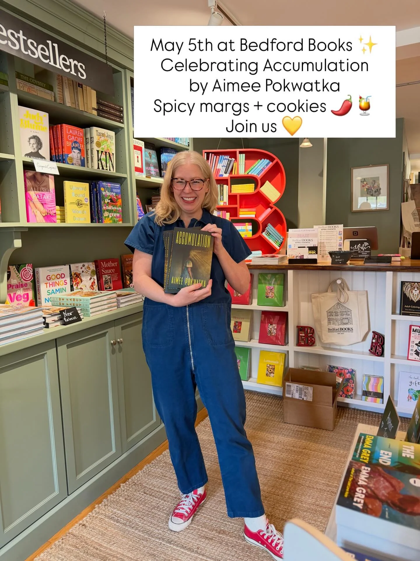 When I was working on my summer sales order for BB, my Penguin Random House rep had this to say about Accumulation by Aimee Pokwatka:

&ldquo;Completely impossible to put down&mdash;and the best horror on our summer list.&rdquo;

What she didn&rsquo;