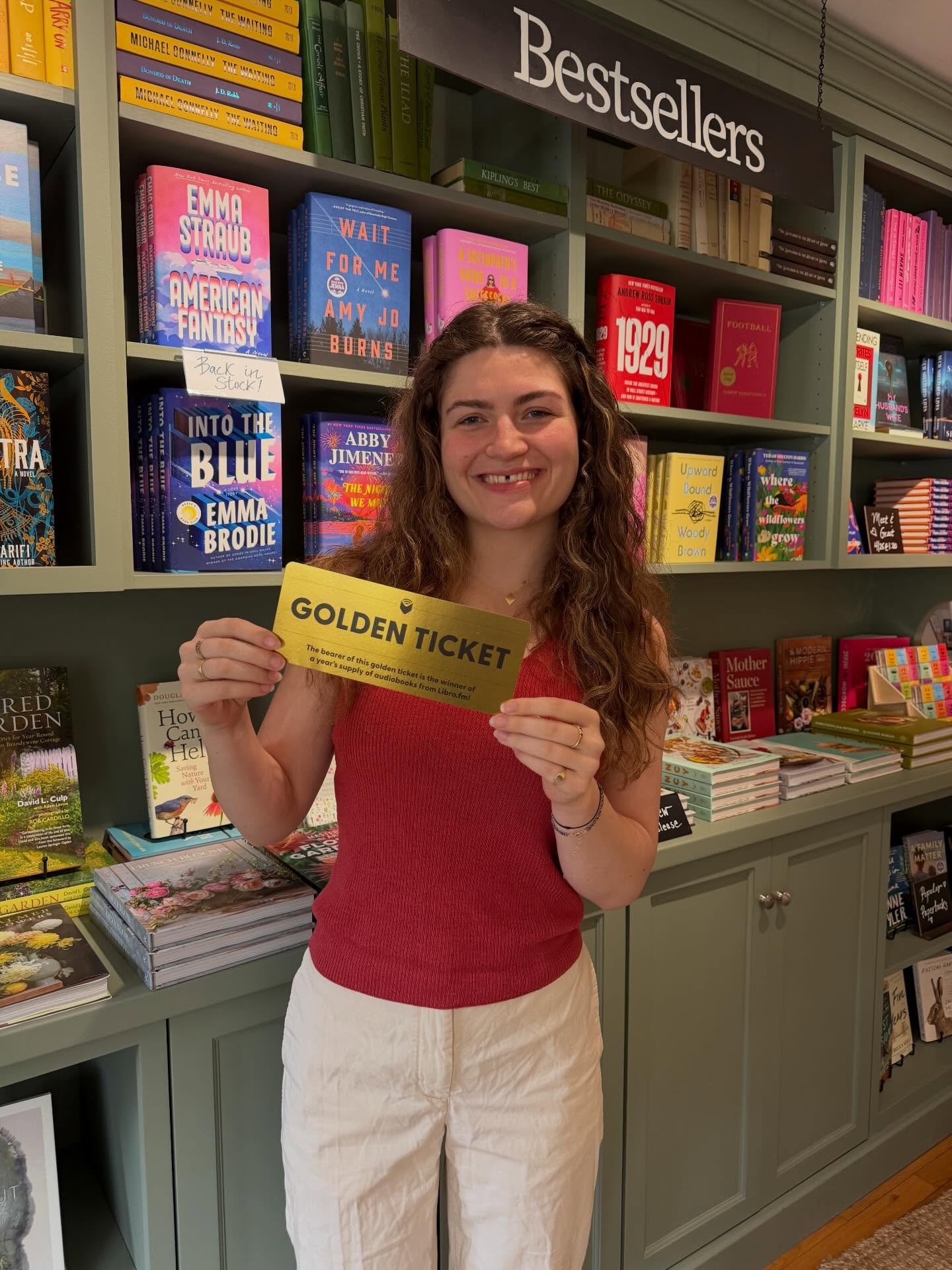 Want a chance to win a year of free audiobooks? 🤩🎧📖 

We&rsquo;ve partnered with @Librofm to give one winner 12 free audiobooks on Indie Bookstore Day! Visit BB this Saturday, April 25th, to find the hidden Golden Ticket! 🎫

#IndieBookstoreDay #L
