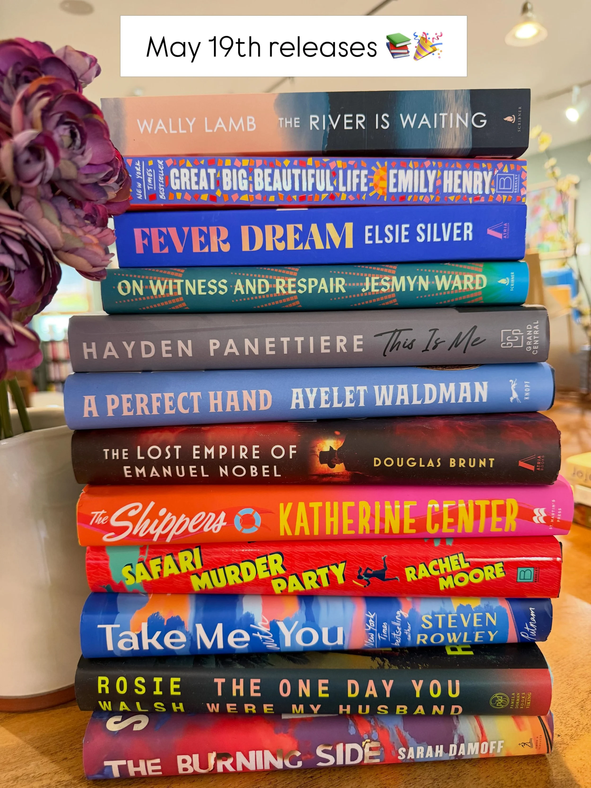 May really is the gift that keeps on giving when it comes to new releases 📚✨

So many incredible books are out today! Stop by the shop and pick up something great for Memorial Day weekend 💛

#bedfordbooks #bookstagram #newbookreleases