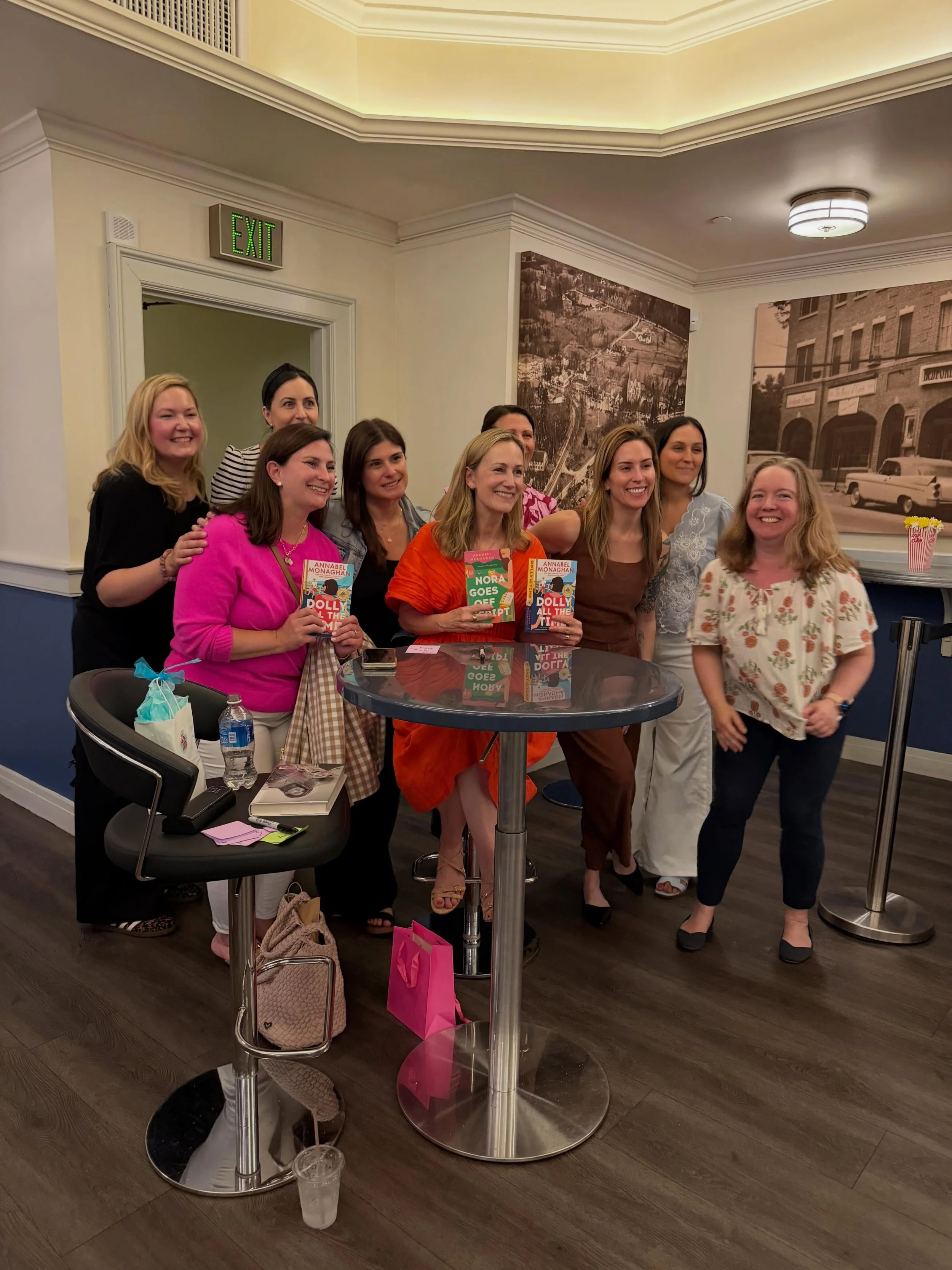 What a wonderful evening! 📚✨

We loved welcoming Annabel Monaghan back to Bedford last night to celebrate her newest novel, Dolly All the Time. As always, she was warm, funny, and full of wisdom about writing, relationships, and creating characters 