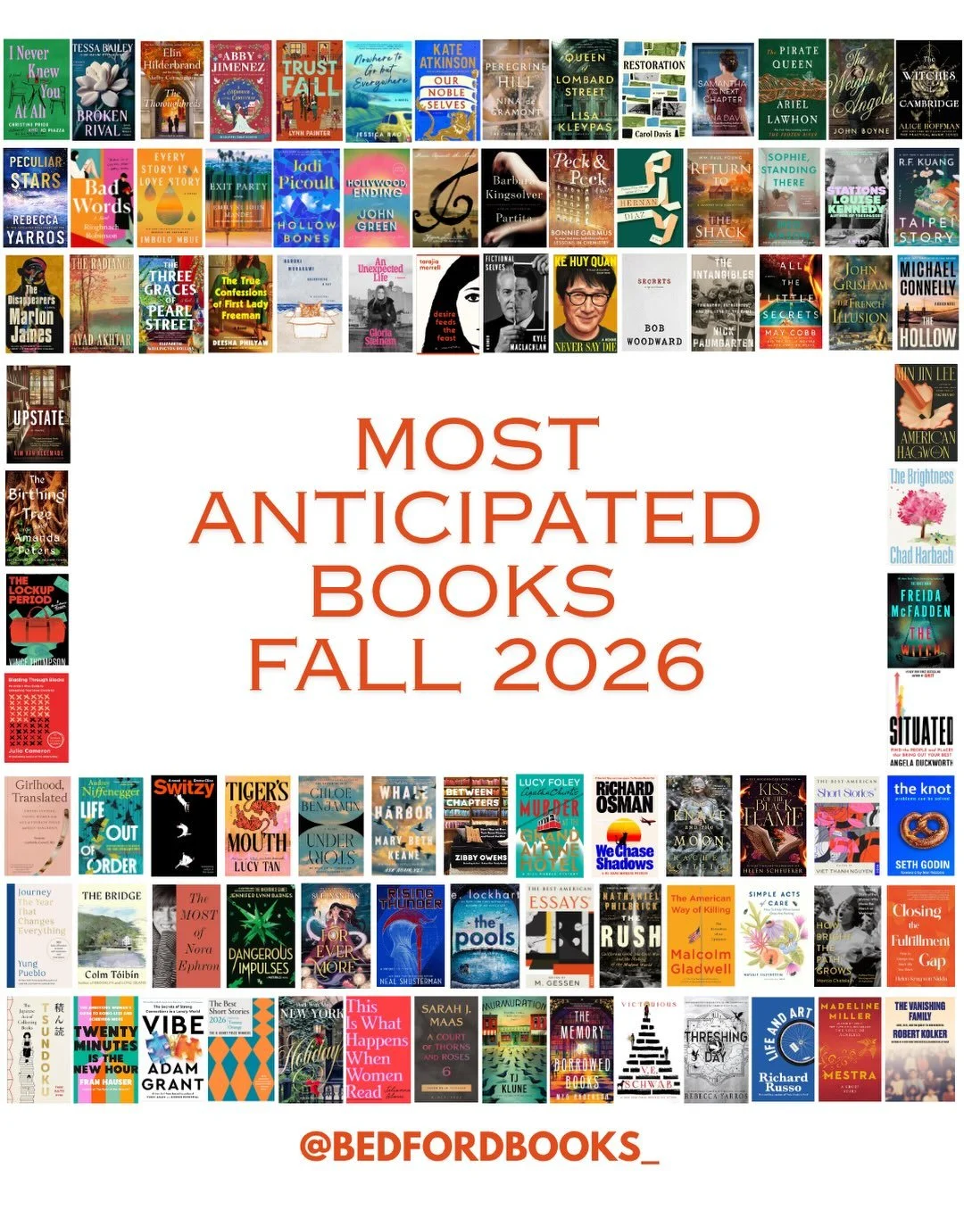 90 books, 9 categories, and one very ambitious TBR. 🍂📚

We spent countless hours curating this list of the fall&rsquo;s most anticipated releases&mdash;researching, talking with publishers and authors, and comparing notes with booksellers around th