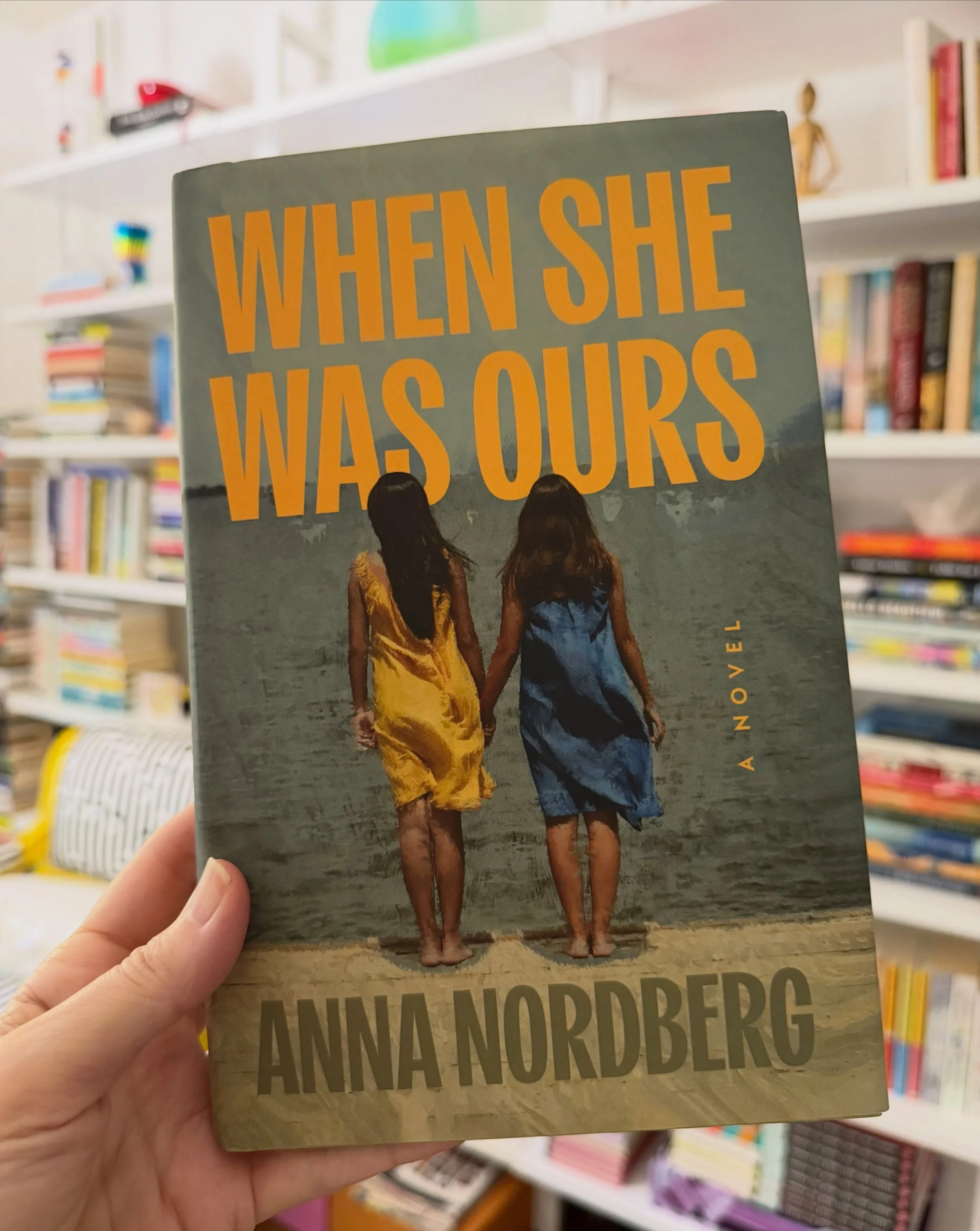 Sometimes the best books are the ones that aren&rsquo;t even on your radar until a friend puts them there. 💛

My friend Suzanne Zuckerman recommended When She Was Ours by Anna Nordberg, and I&rsquo;m SO happy she did. What a moving, beautifully told