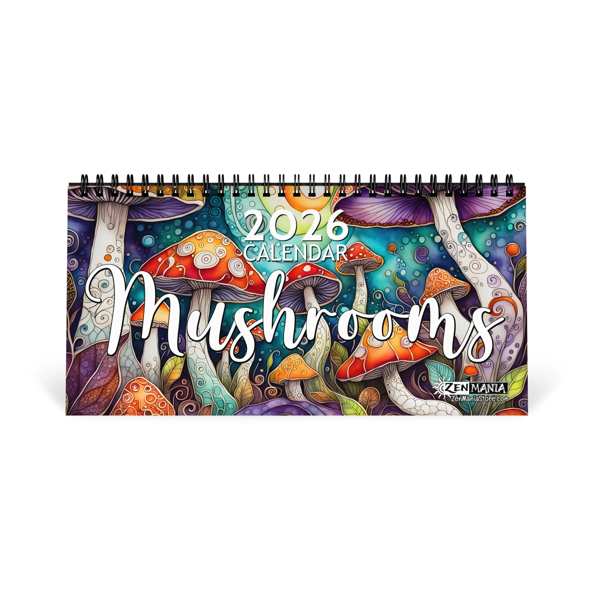 Mushrooms Desktop Calendar