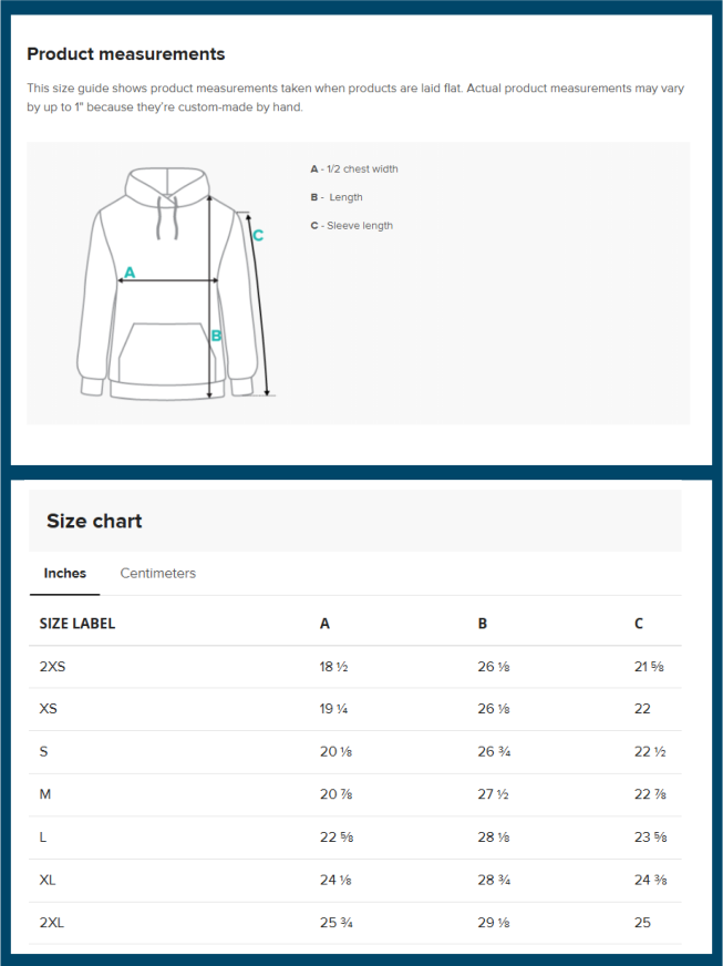 Unisex Cotton Hoodie AOP -Prod Measurements 01.png