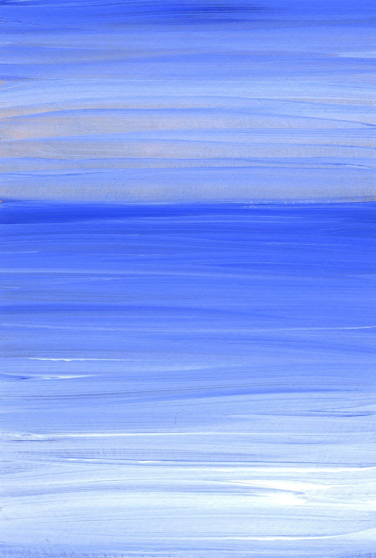Study in Ultramarine Blue
