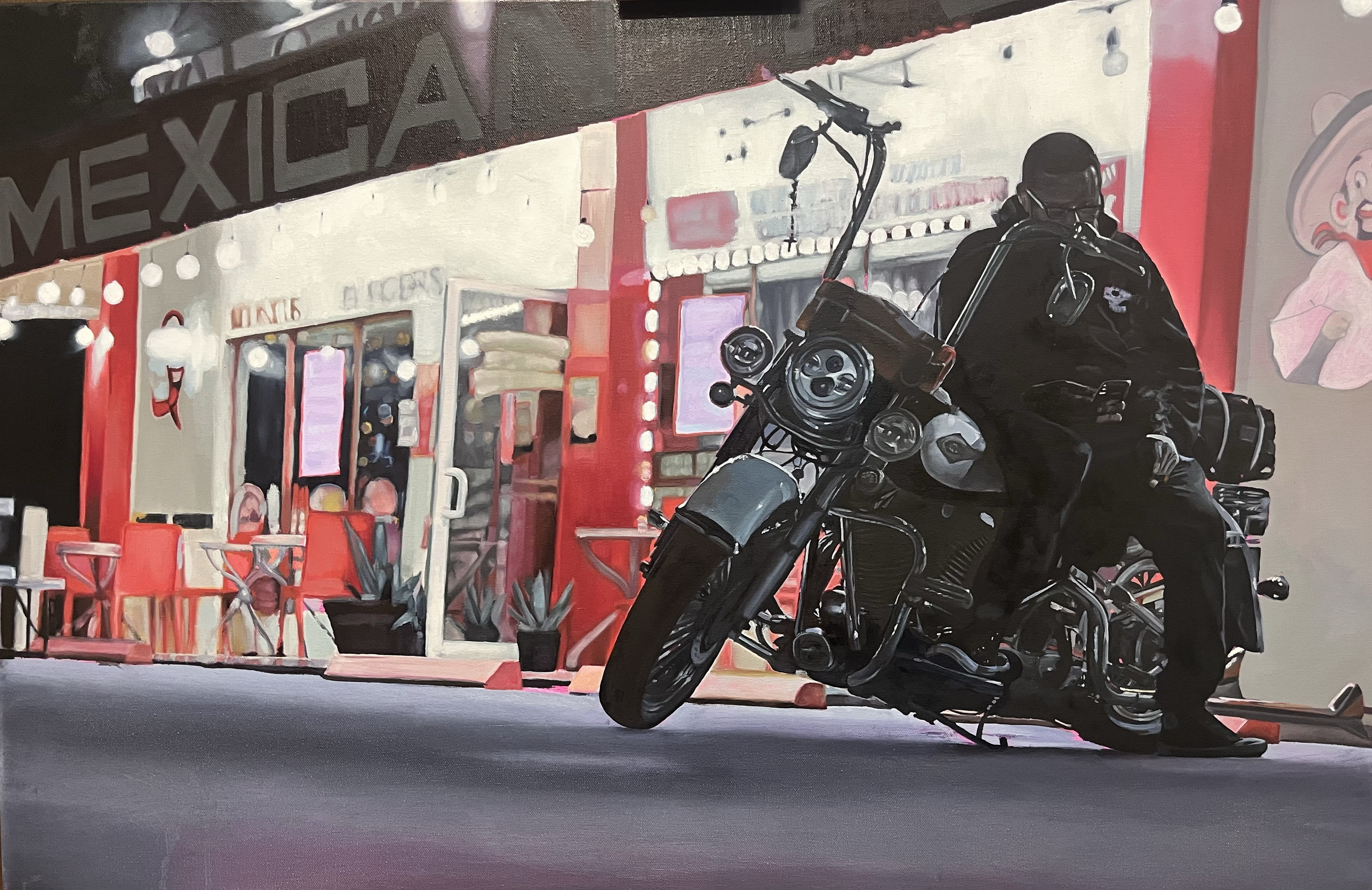 "Casper"
36" x 48"
2024
oils on canvas

