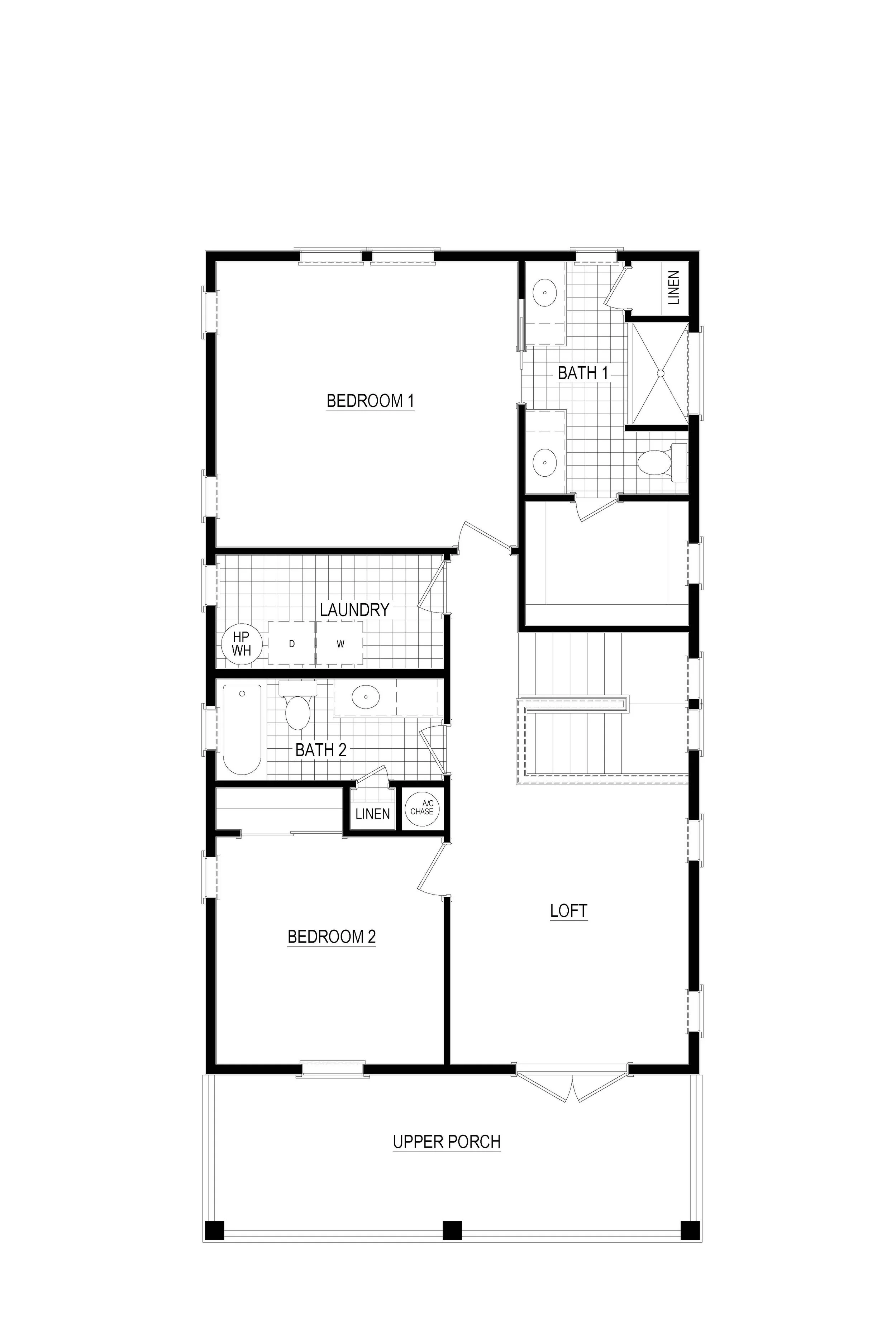 Talbot II 2nd Floor Plan
