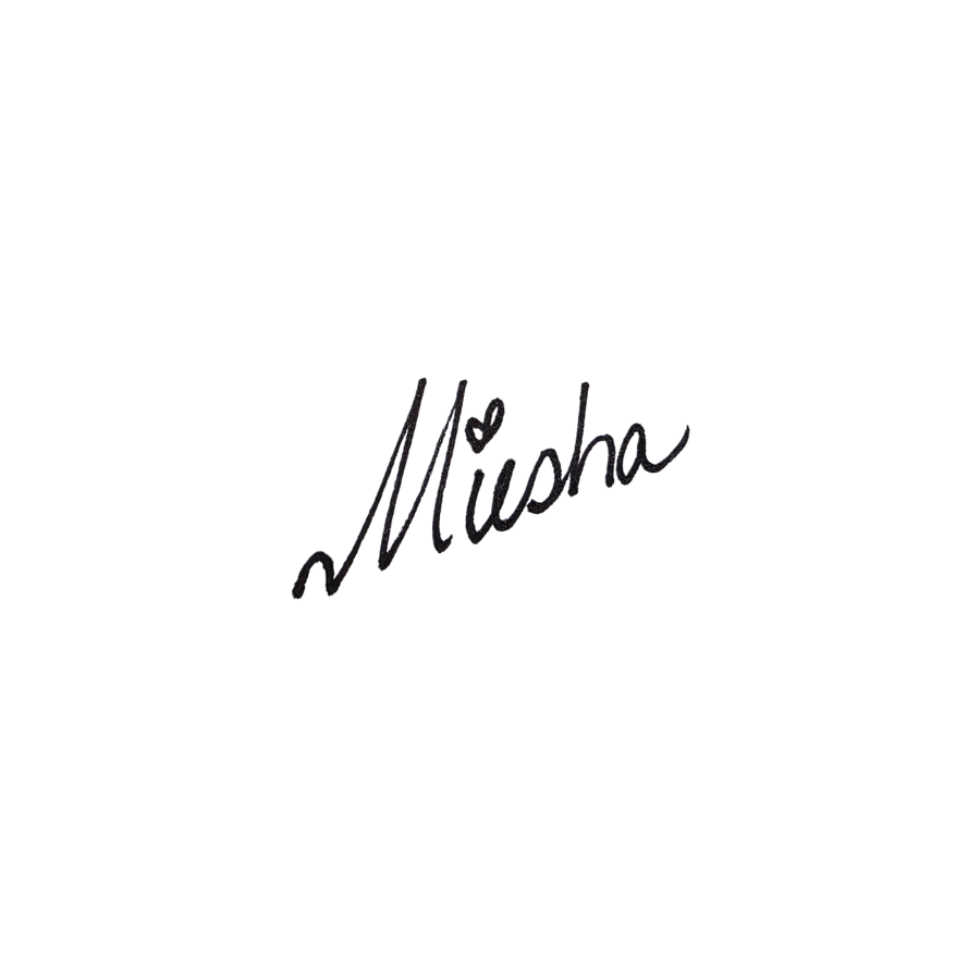 Signature of Founder & Lead Artisan, Miesha