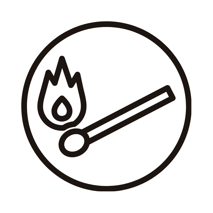 Candle lighting ritual icon