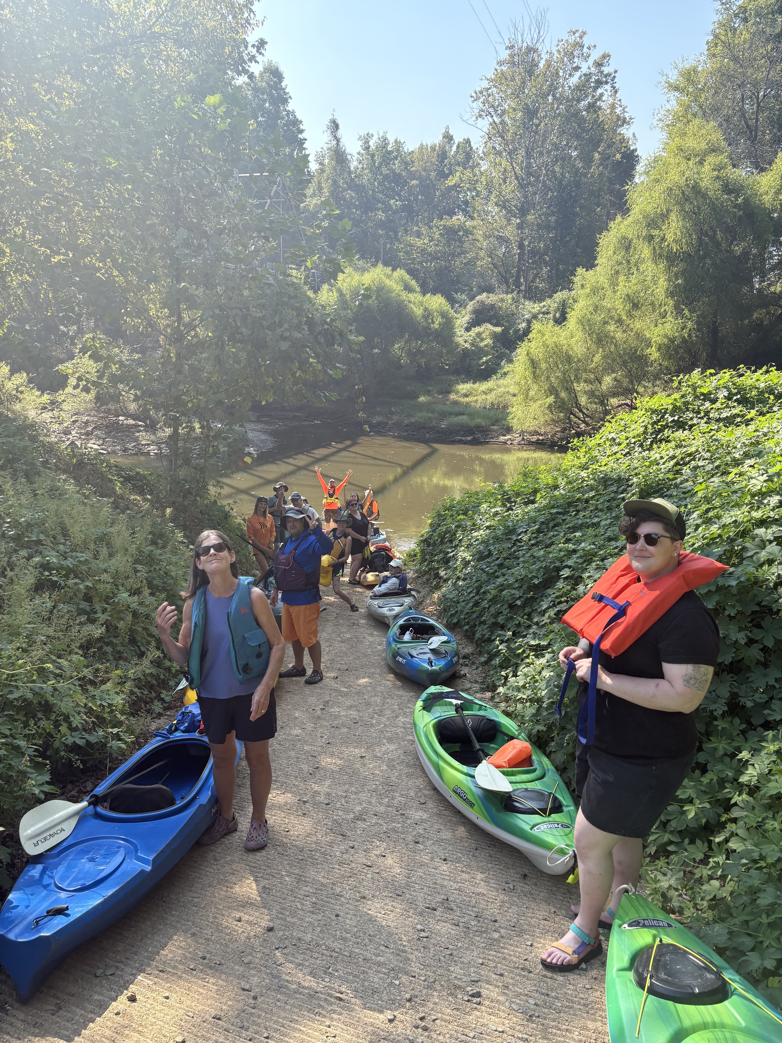 Chatham Creek Week Paddle with Deep River Riverkeeper