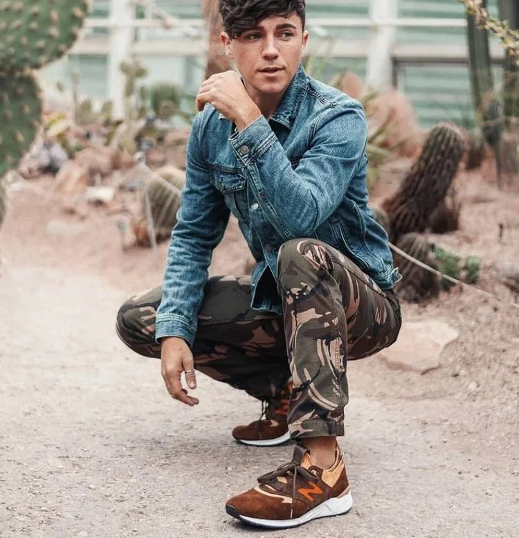 Justin Livingston for J.Crew and New Balance