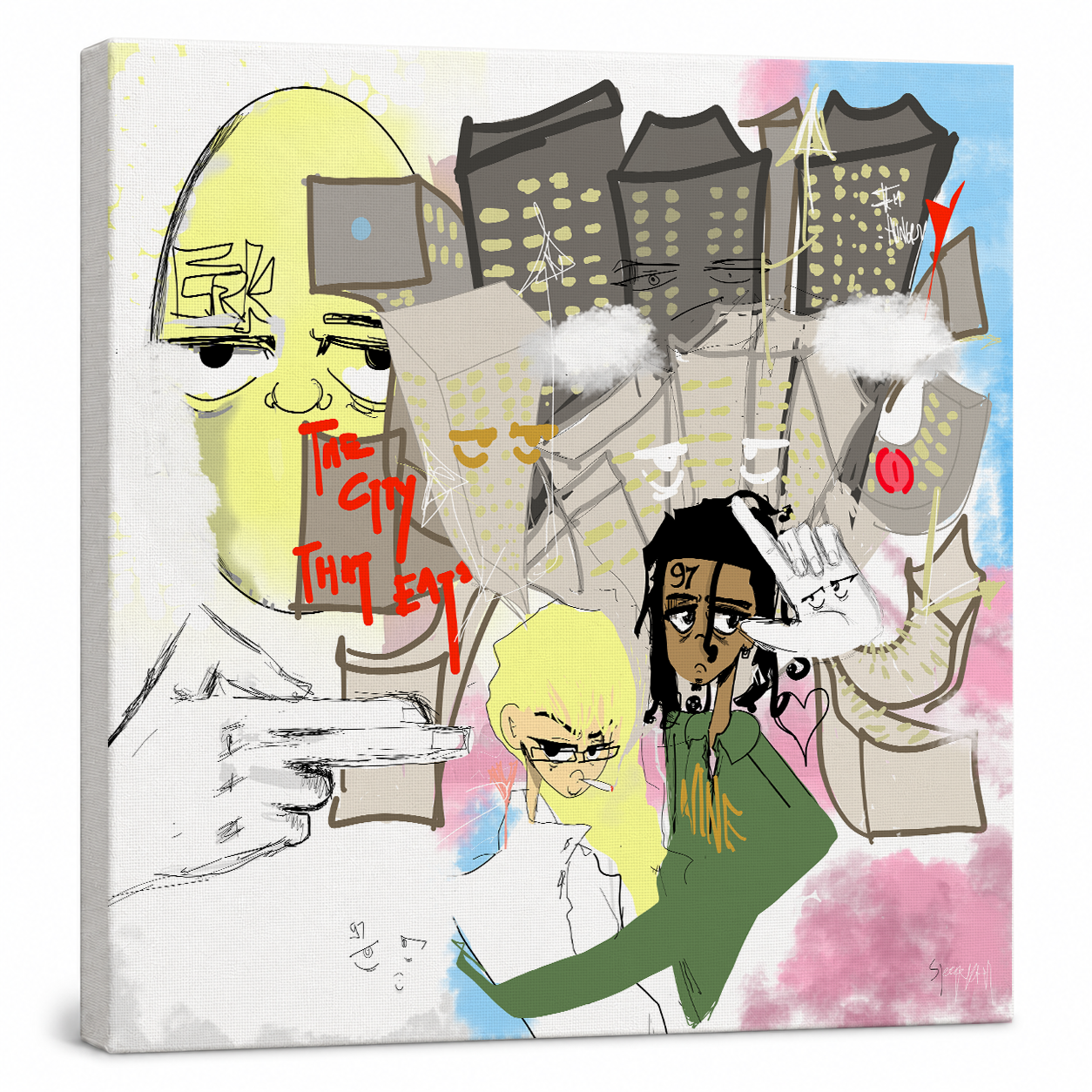 The City That Eats "retro"