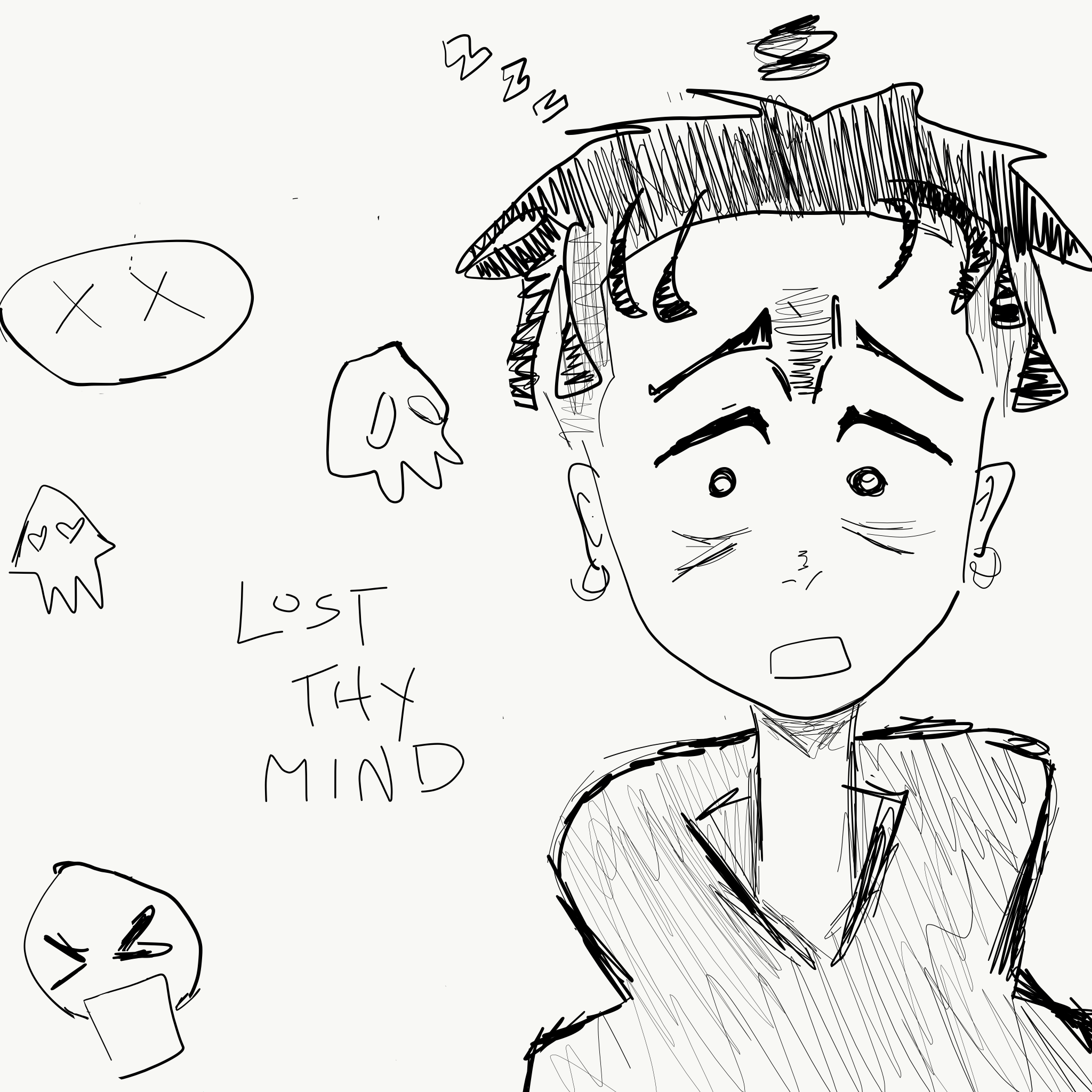 Lost thy Mind (30x30)