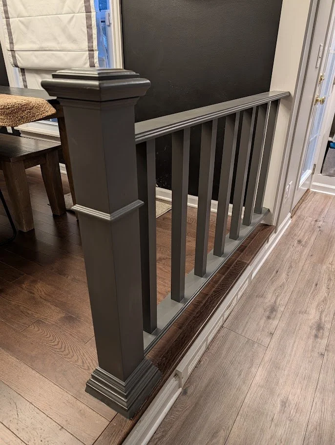 Kitchen Railing Rebuild (After)