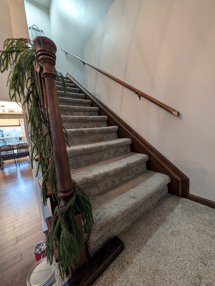 Stair Railing (Before)