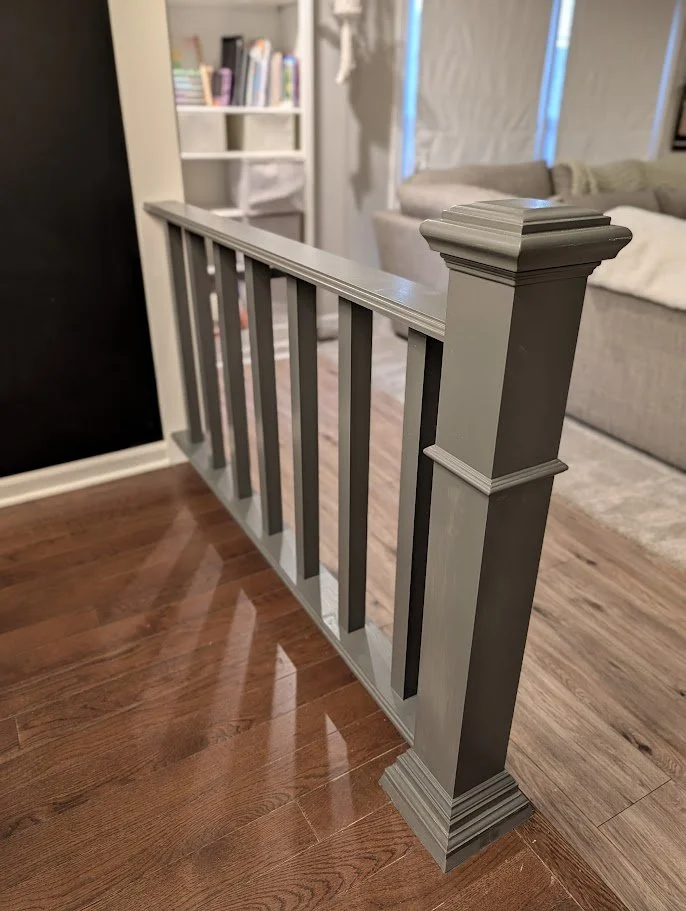 Kitchen Railing Rebuild (After)