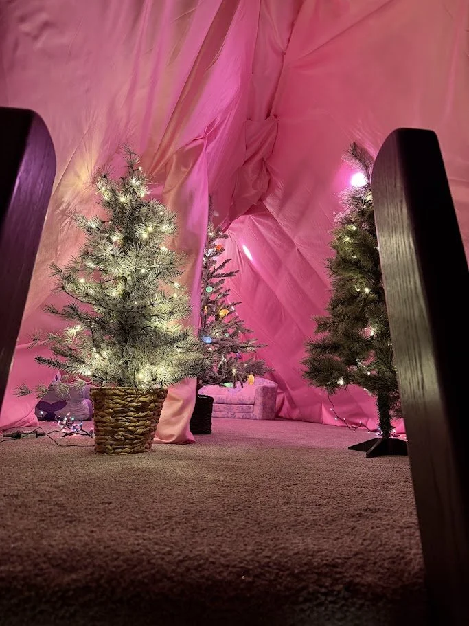 Custom Oak Ladder (leading to secret playroom)