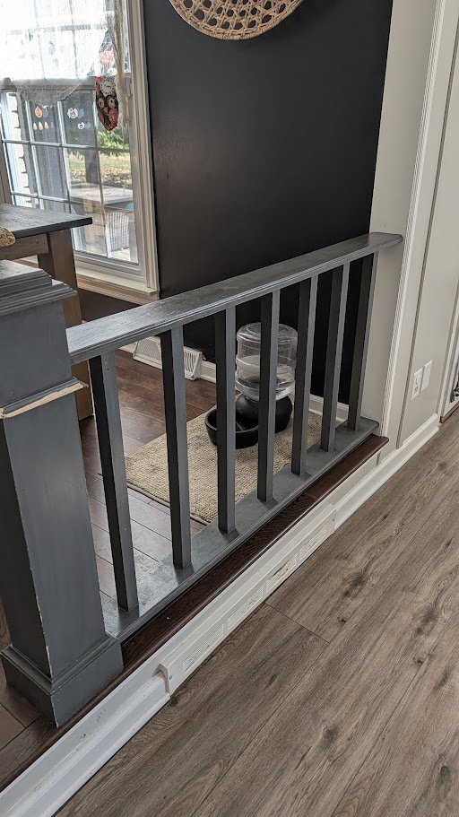 Kitchen Railing Rebuild (Before)