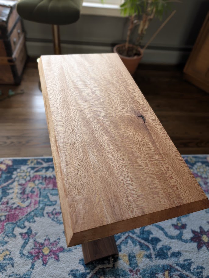 Side Table (Sycamore and Walnut)