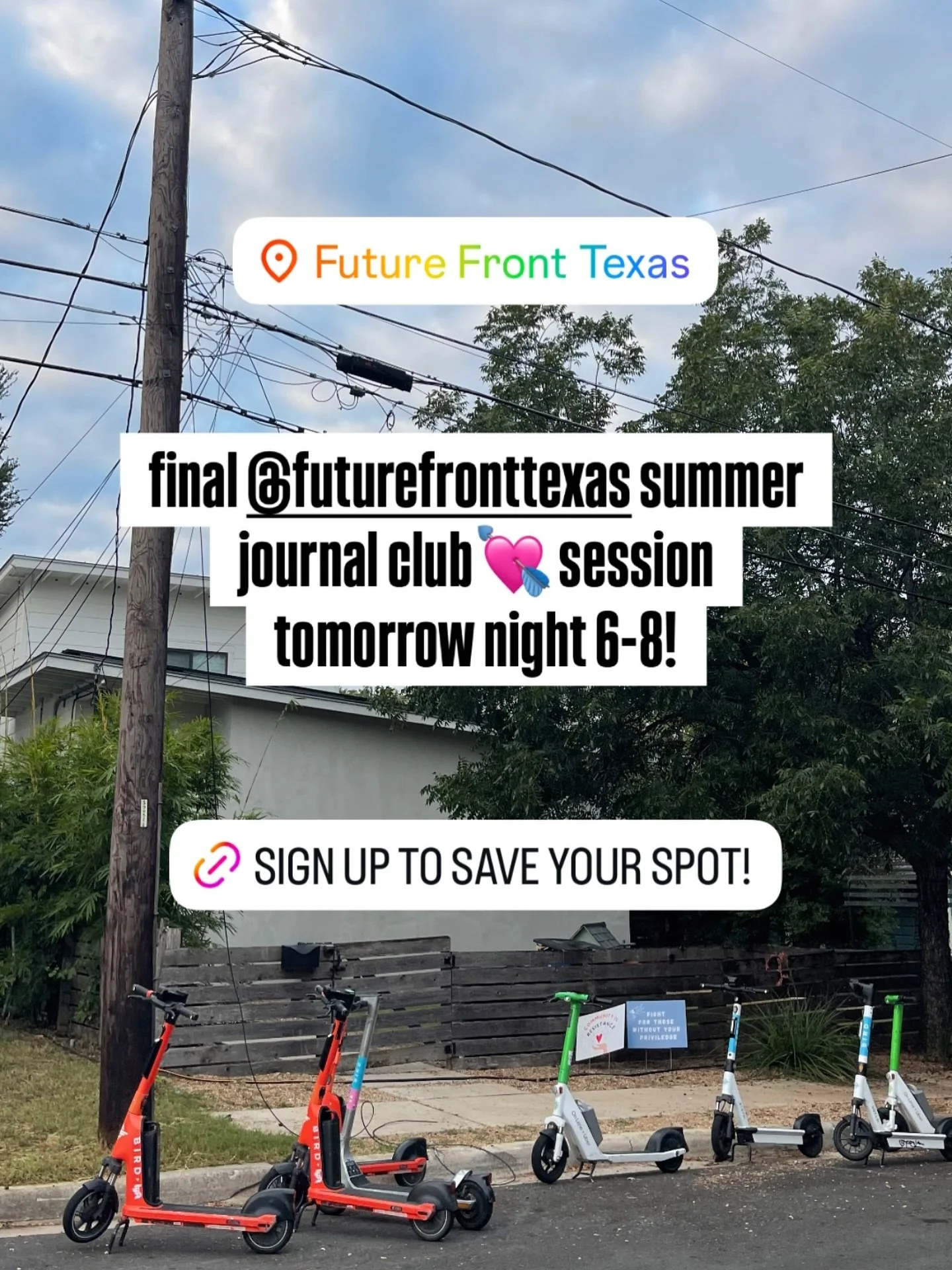 🔗 in bio to sign up for the last journal club session of the summer! You don&rsquo;t need to have attended any of the previous sessions to attend this one. Come and envision, journal about and connect with your future self in community!

📓 Beyond t