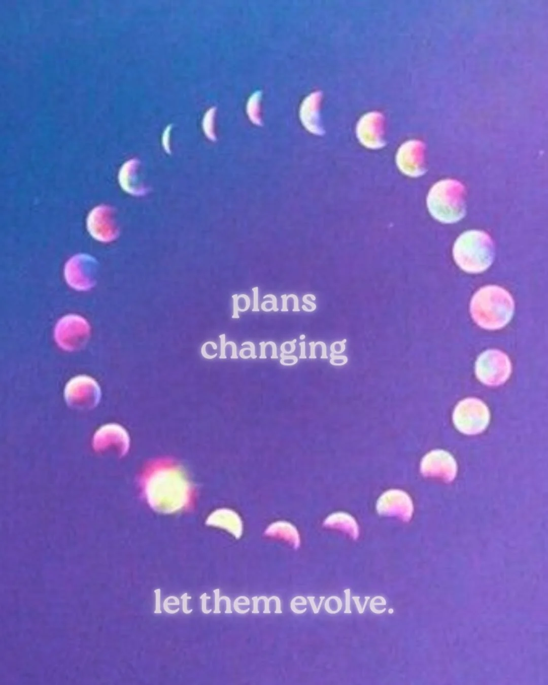 🌖 a little musing on the natural ebbs and flows in life. 

Through the seasons, shifts, and growth, it can be challenging to let things shift, to let things go, or to surrender. 

A tiny reminder that like the Moon&rsquo;s constant journey through i