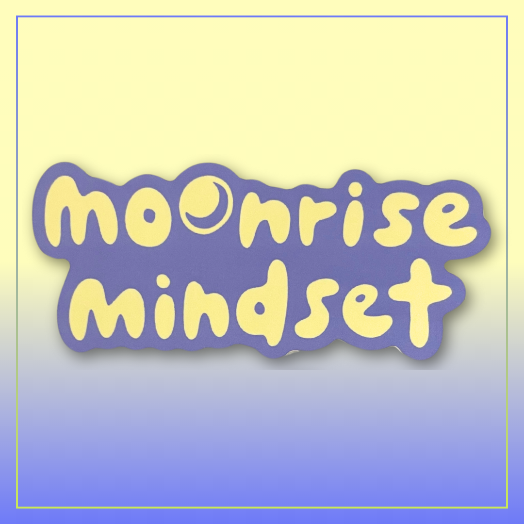 Moonrise Mindset Logo Vinyl Sticker