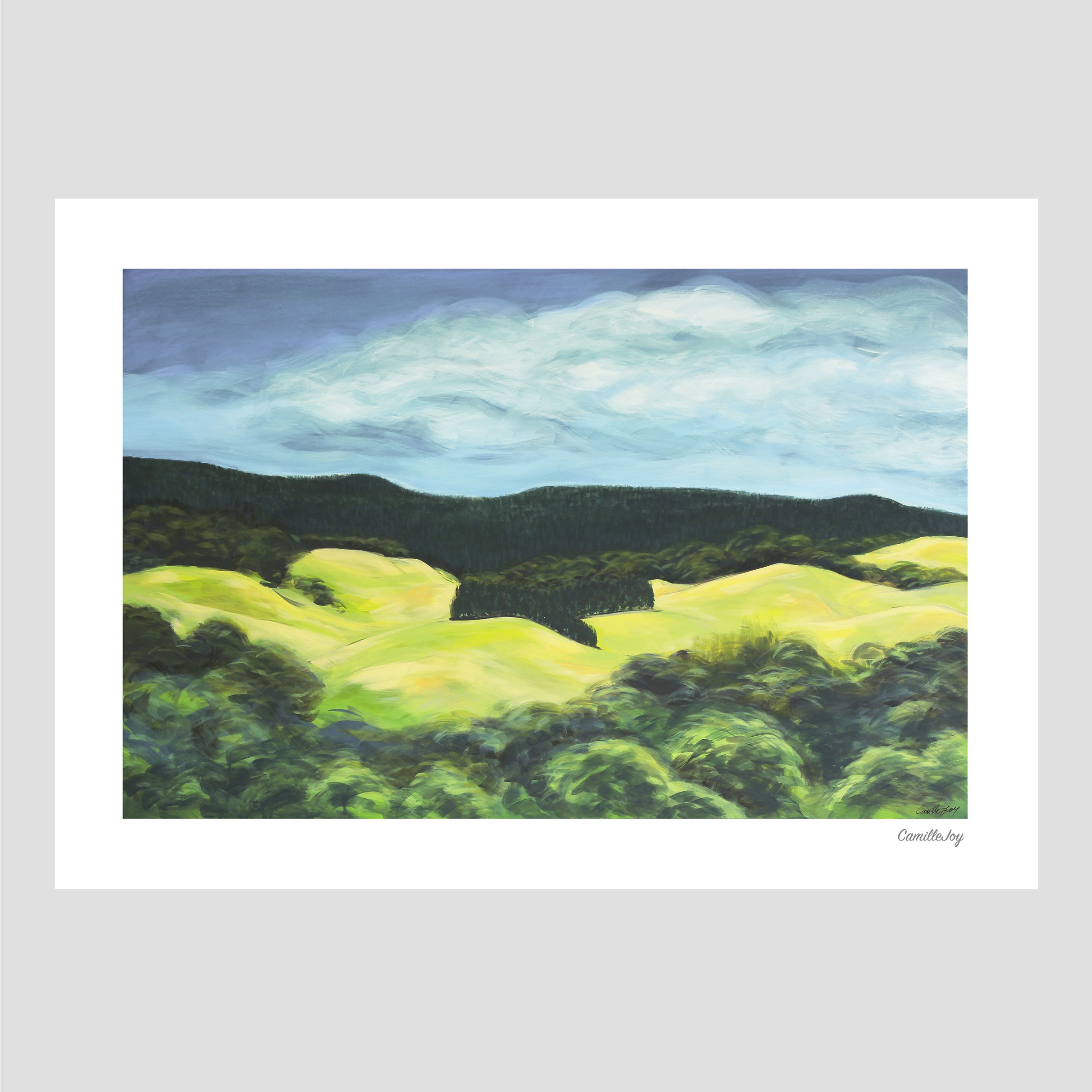 Woodhill View Print