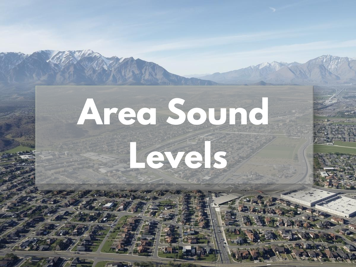 Interactive tool providing estimated environmental sound levels based on modeled traffic and activity data