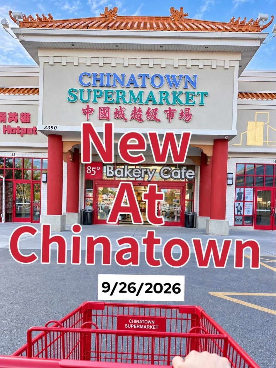 ⛩️Come to Chinatown and check out our NEW items

Fresh finds, tasty treats, and so much more waiting for you!

📍Come shop, snack, and explore at Chinatown Supermarket!

Salt Lake Chinatown supermarket
Address: 3370 S State Street, Salt Lake City, Ut