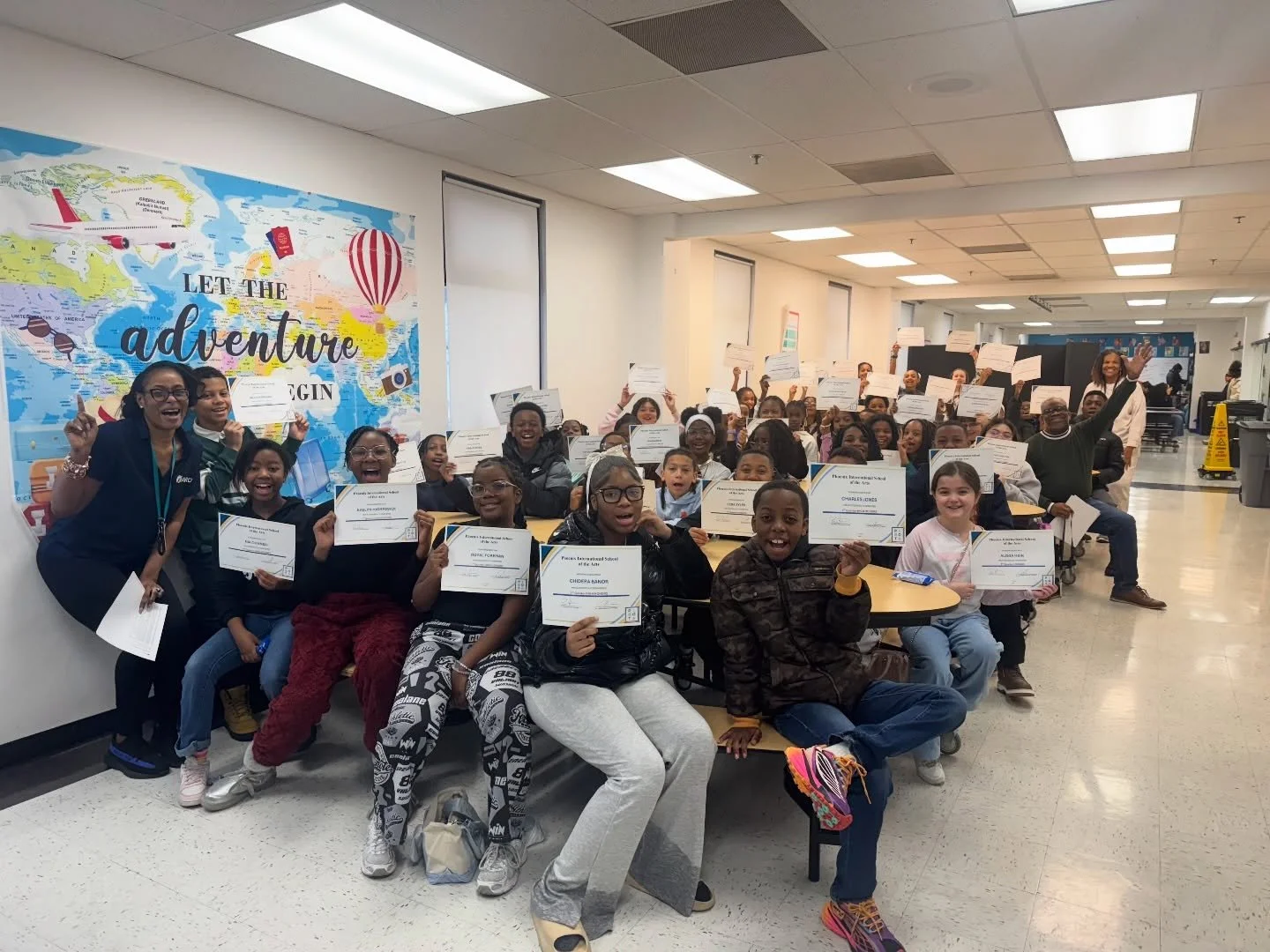 🐦&zwj;🔥 Hard work deserves to be recognized!
Our administrators took time to celebrate those scholars earning High Honors and Honor Roll. We&rsquo;re #PhoenicProud of how our scholars continue to RISE to the occasion to reach their greatest potenti