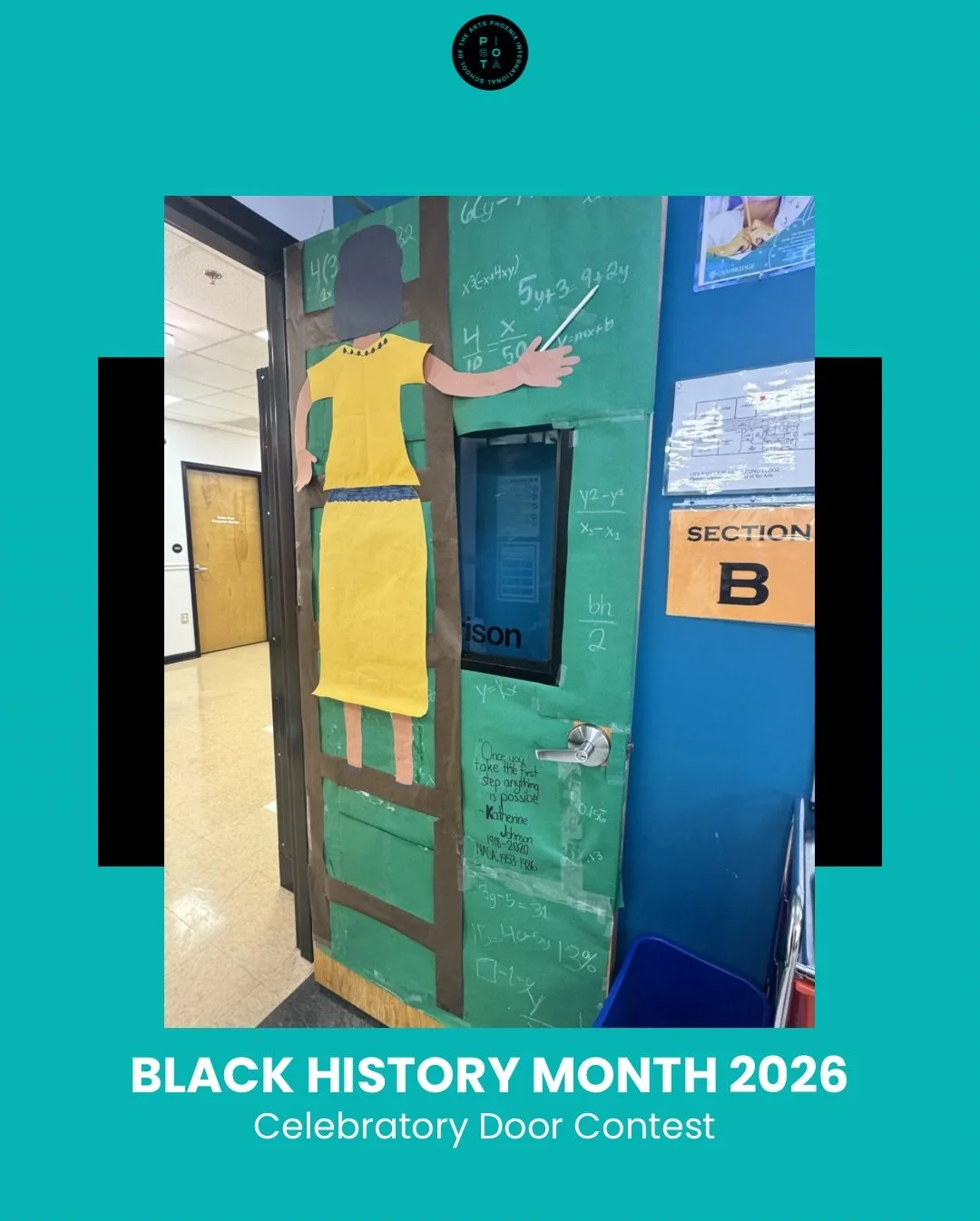 ✨ Black History Month 2026 at PISOTA hits different when your scholars put their hearts into it. From Katherine Johnson&rsquo;s equations to &ldquo;Harriet led so Rosa could sit&rdquo; &mdash; our hallways are a whole museum right now. 🖤❤️💛💚 #PISO