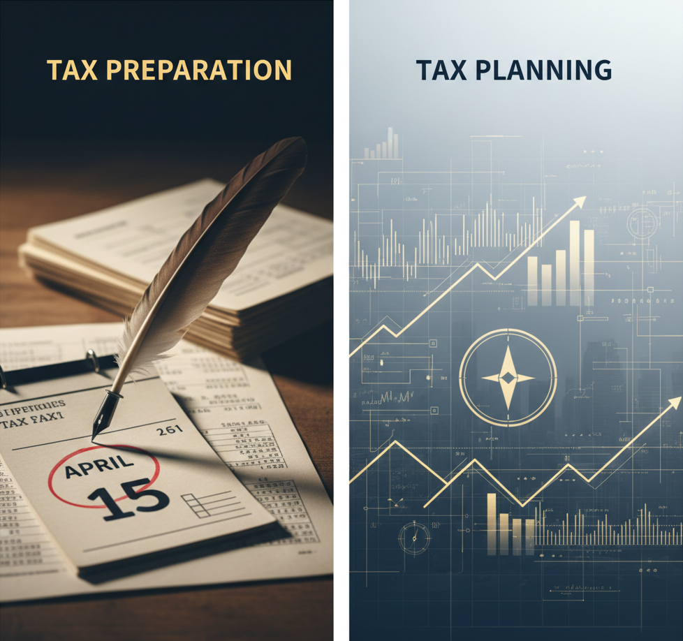 Tax Preparation vs. Tax Planning: Moving from Scorekeeper to Architect