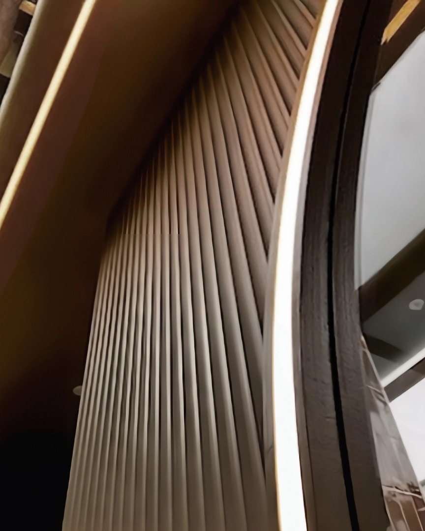 Our friends at @stonini_panels have outdone themselves. Meet CONCAVO - their NEW PANEL DESIGN. With the detail only afforded by STONINI's proprietary recipe &amp; the depth &amp; intimacy of its' mineral-based form - CONCAVO is sure to be a great fit