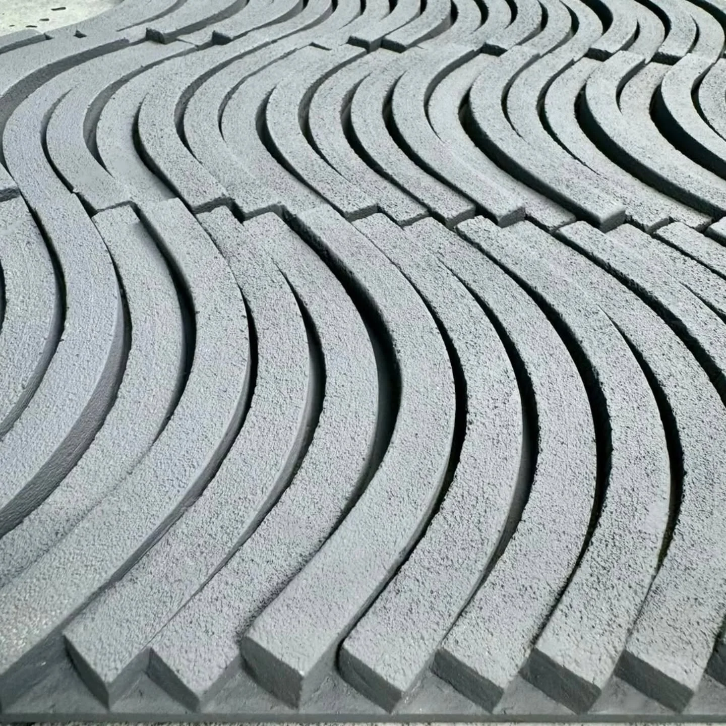 EBB truly demonstrates the 3D aspect of STONINI PANELS you don't have with sheet-based products. Lighting can further enhance the depth perception &amp; create a lux feel for your space - be it home, restaurant, office or shop.  Alternative? Artisana