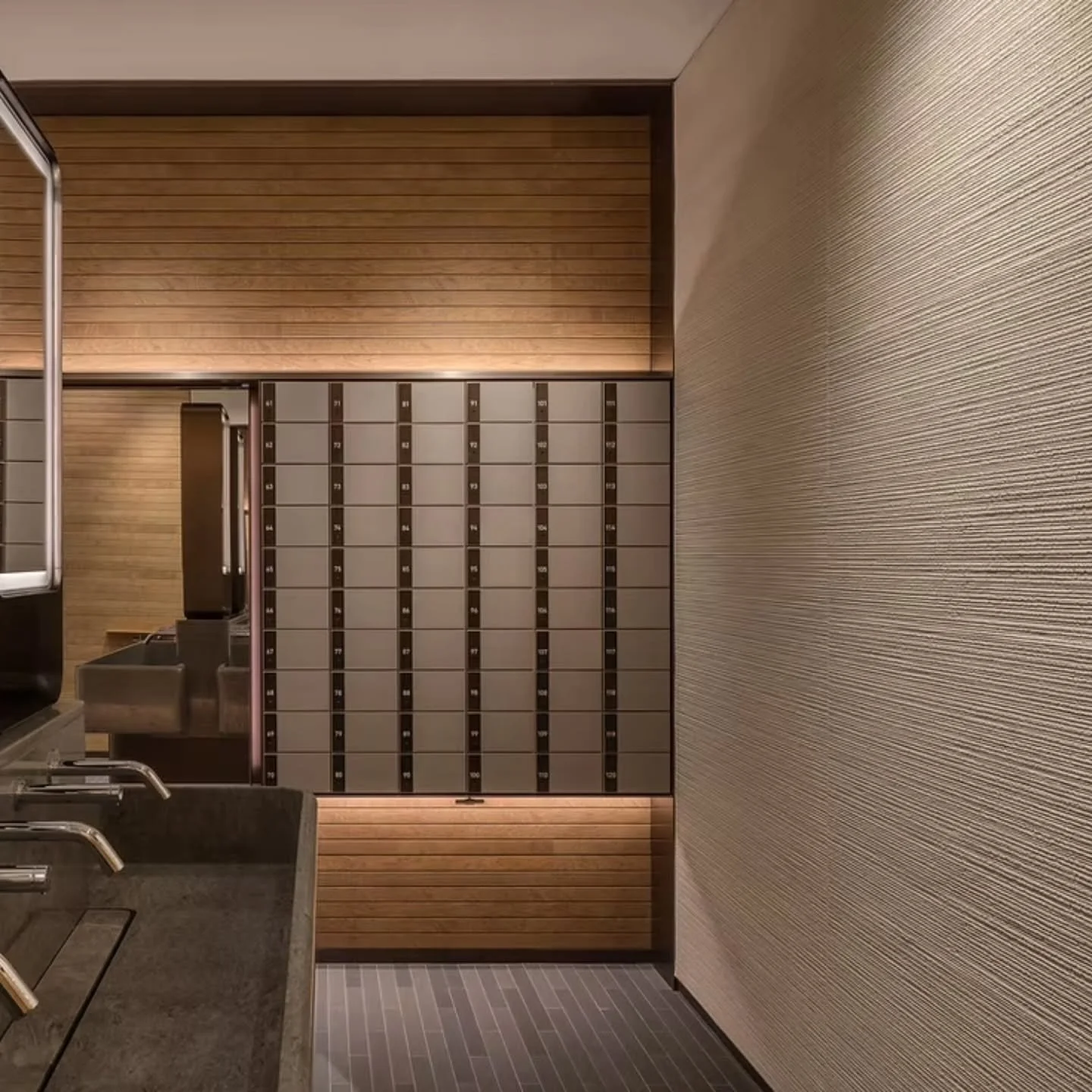 Thanks to Stanley Kwok &amp; his talented &amp; wonderful team for their support. It's serendipity that we're opposite this building &amp; walk past it every day! Stonini was specified for the walls in the bathrooms across the whole building &amp; do