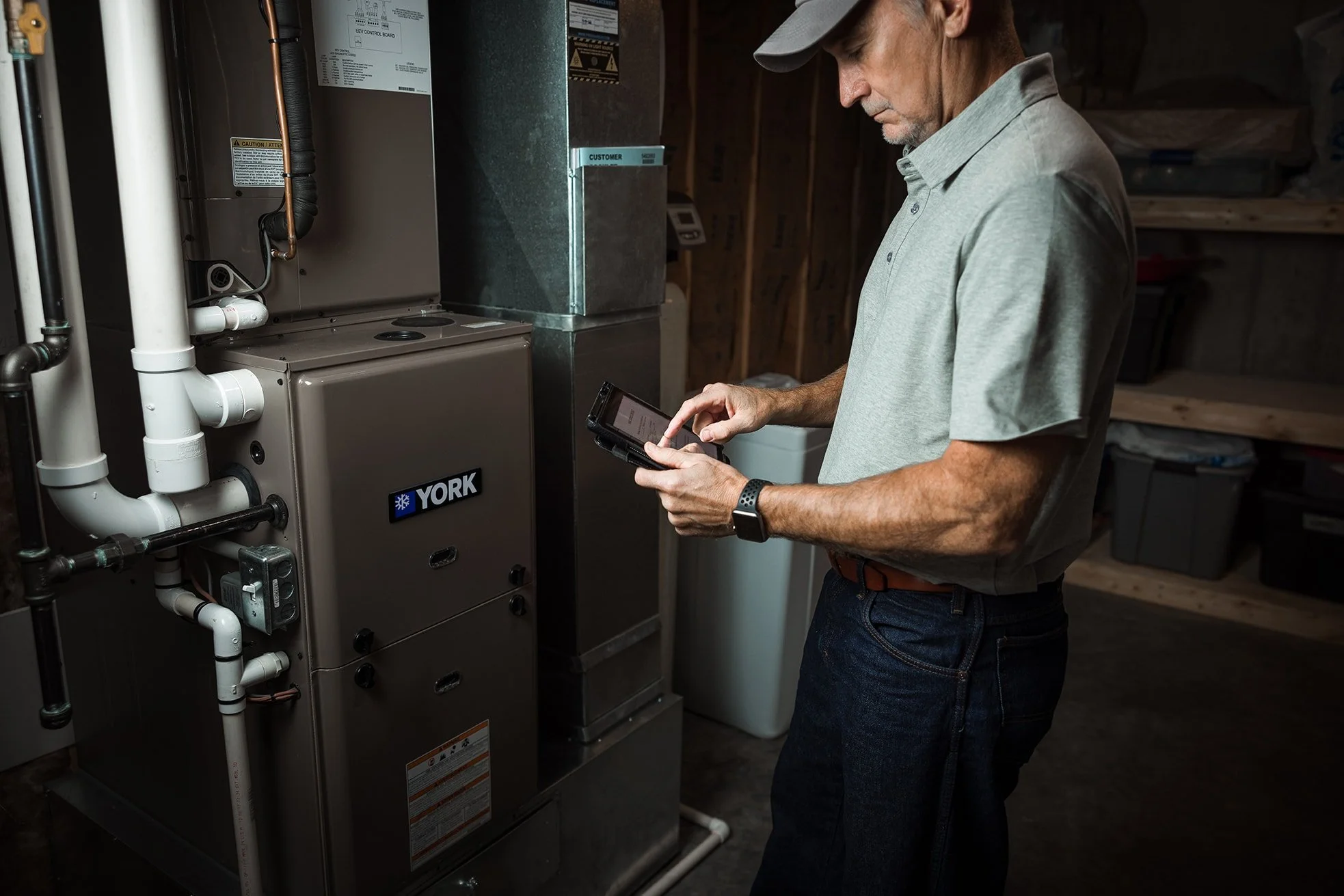 York furnace professional installation winter sales 