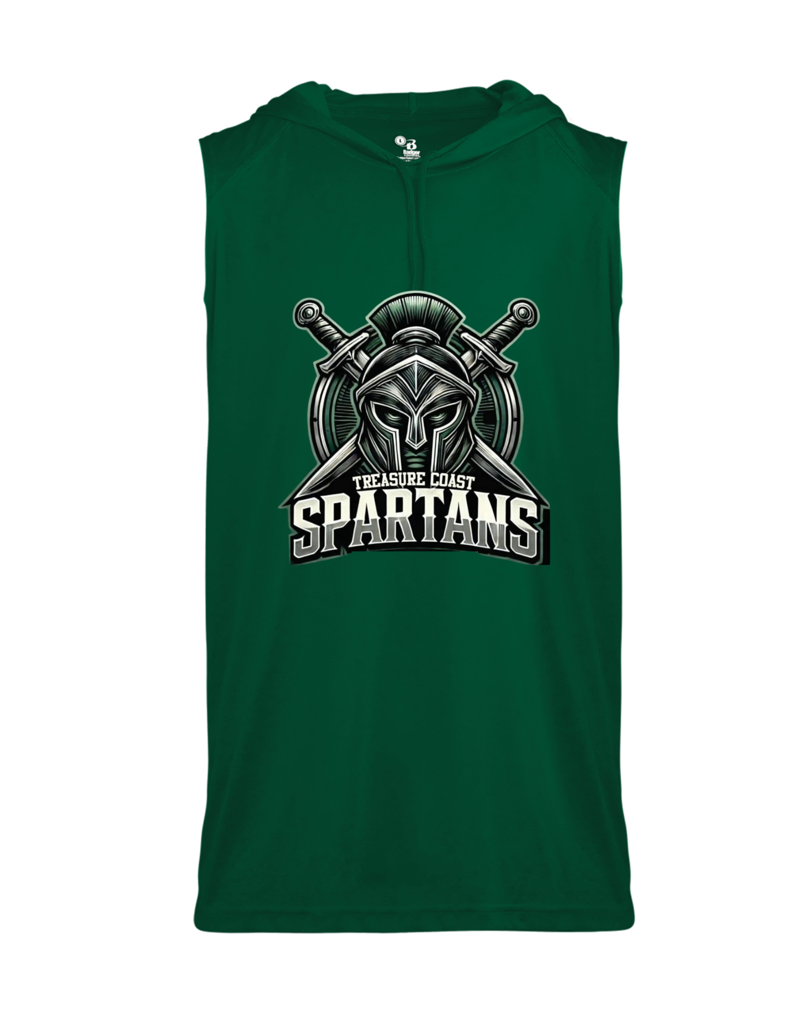 GREEN DRYFIT SLEEVELESS HOODIE .png