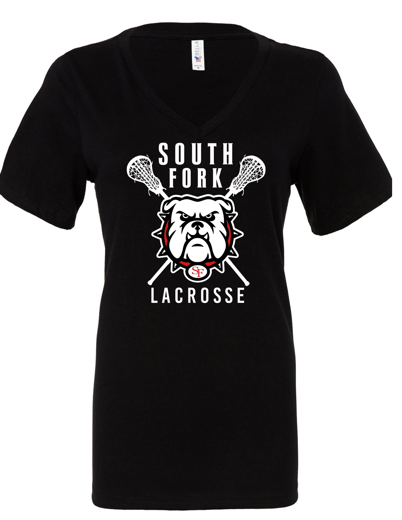 BLACK V NECK DOG WITH STICKS .png