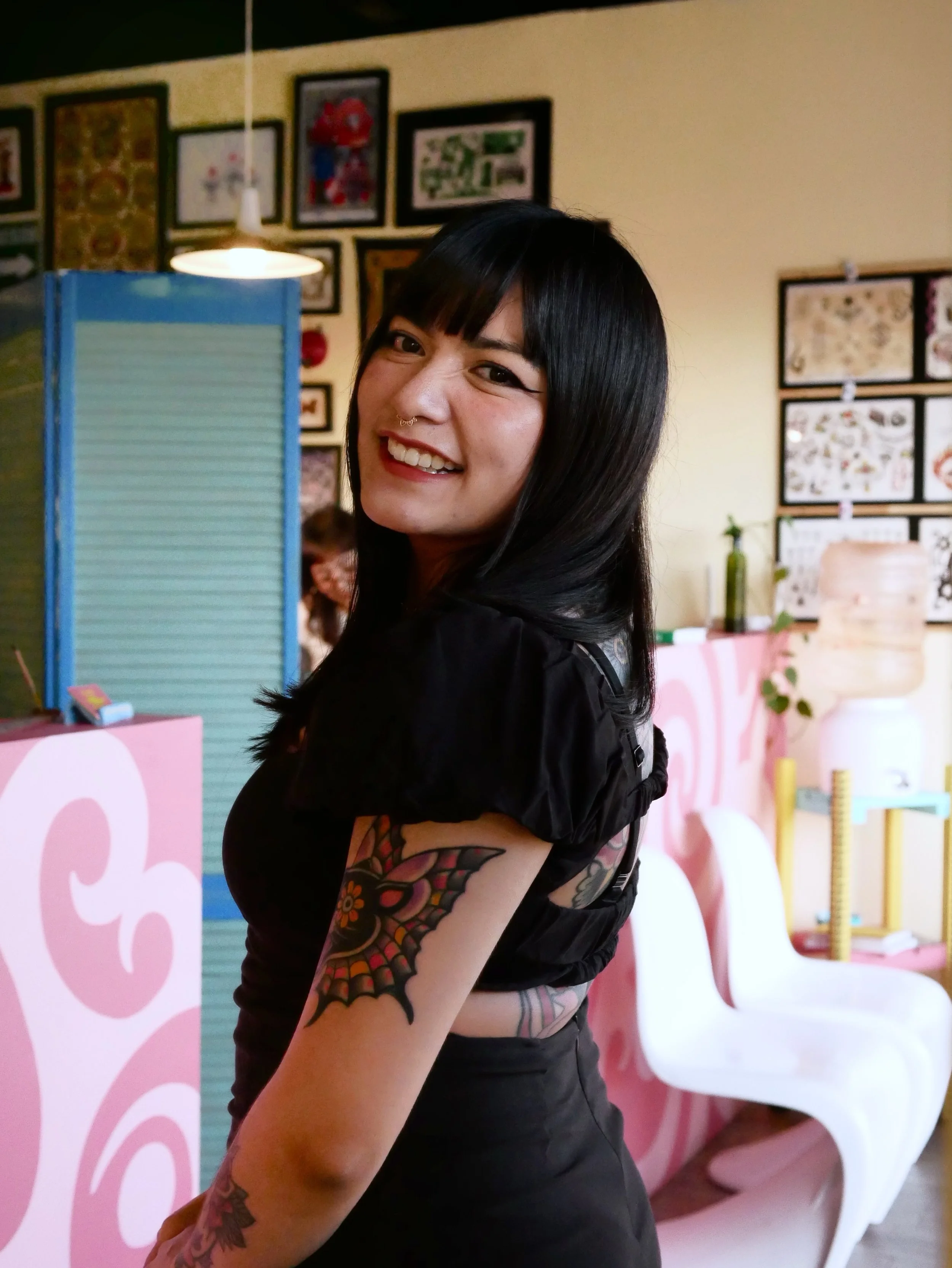 Bienvenida @gises.zs ✿
Se une a nuestro equipo Gisela, con un estilo colorido y con inspiraci&oacute;n tradicional 
Agenda tu nuevo tatuaje ★

#tijuana #lacacho #tijuanatattoo