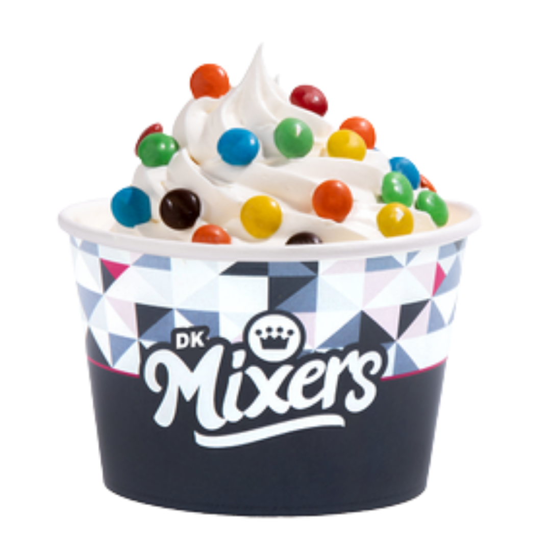 Mixer with Rainbow Choc Pieces