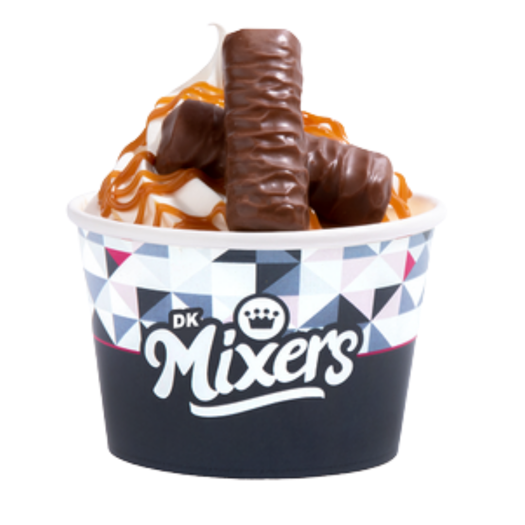 Mixer with Choc Caramel Biscuit Pieces