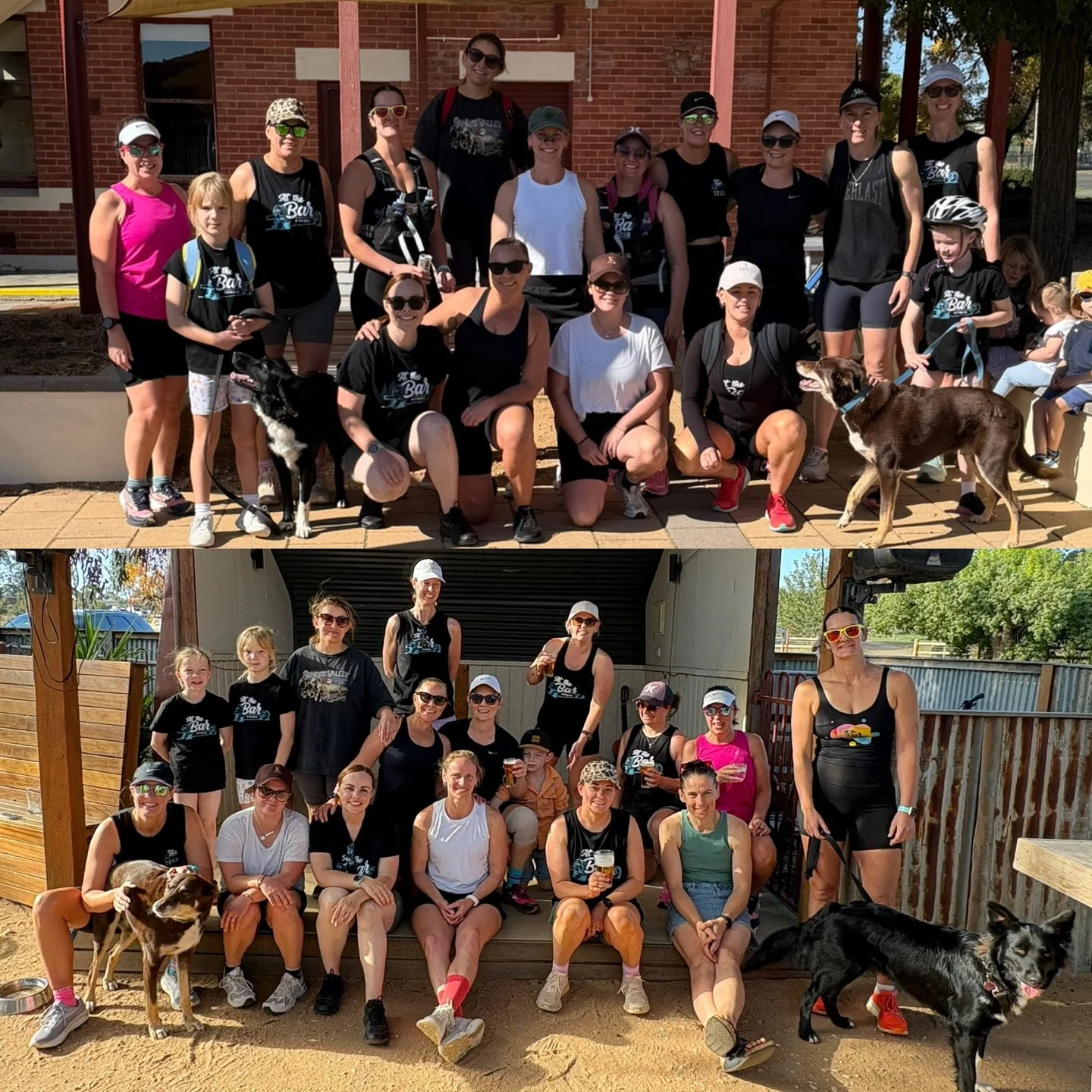 25 on 25
Today this amazing group of 14 women, 2 kids, and 2 dogs rode/ran to Axedale simply to challenge themselves.

After attending the Anzac service this morning, many of us carried the themes of mateship, resilience, courage, and sacrifice with 