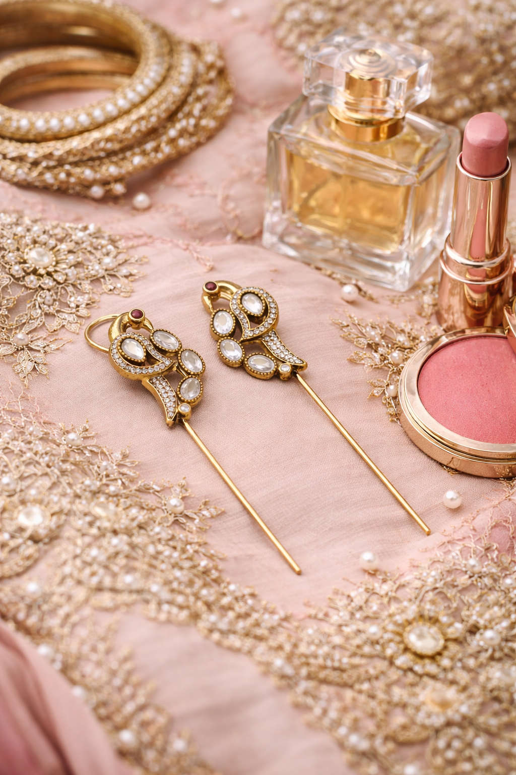 Bird Ear Cuffs Pink Laid Outfit.png