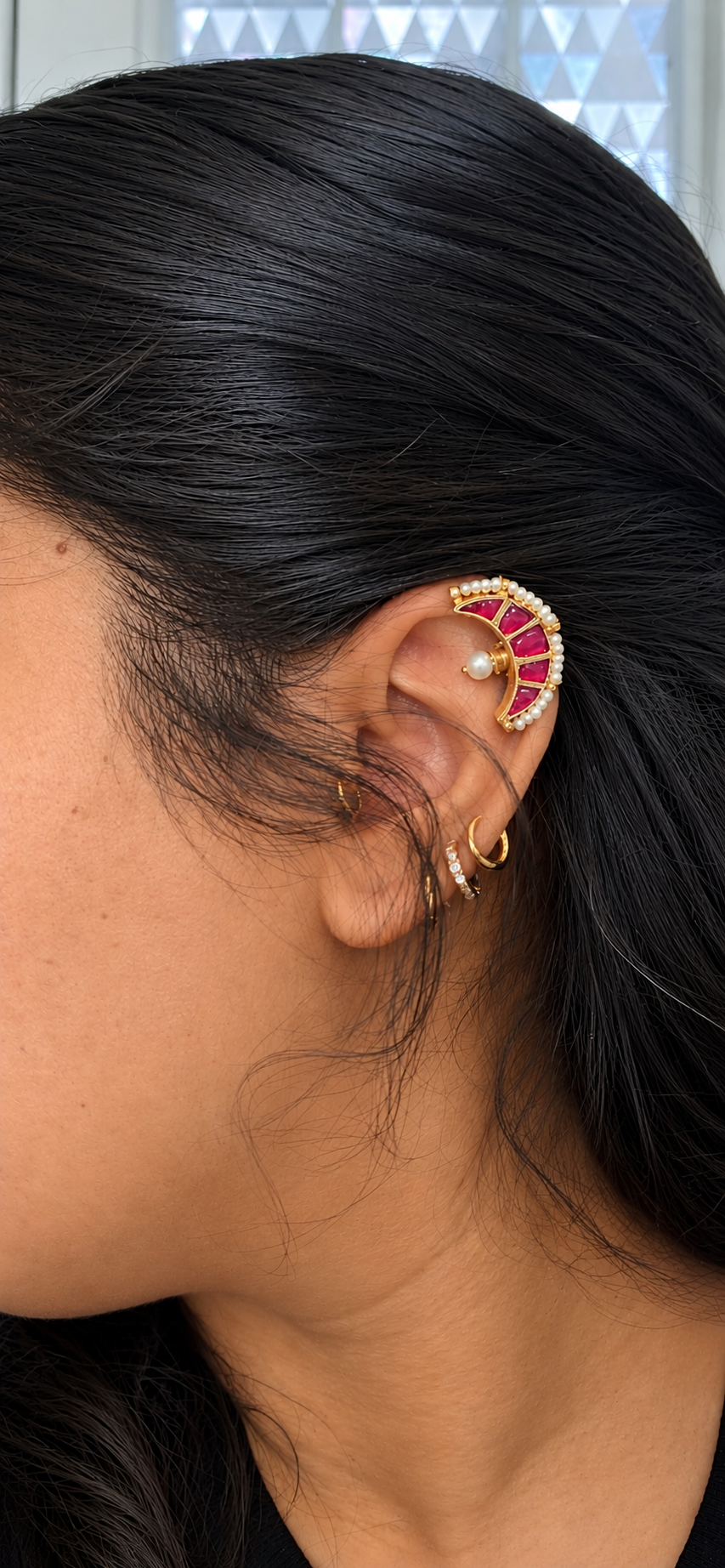Ruby Pearl Ear Cuff Close-Up.png