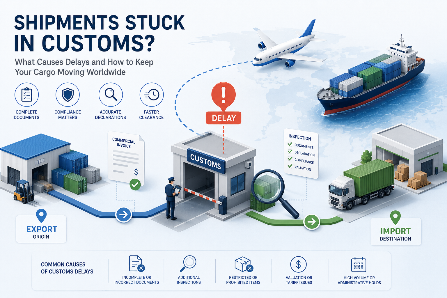 Why Is My International Shipment Stuck in Customs?